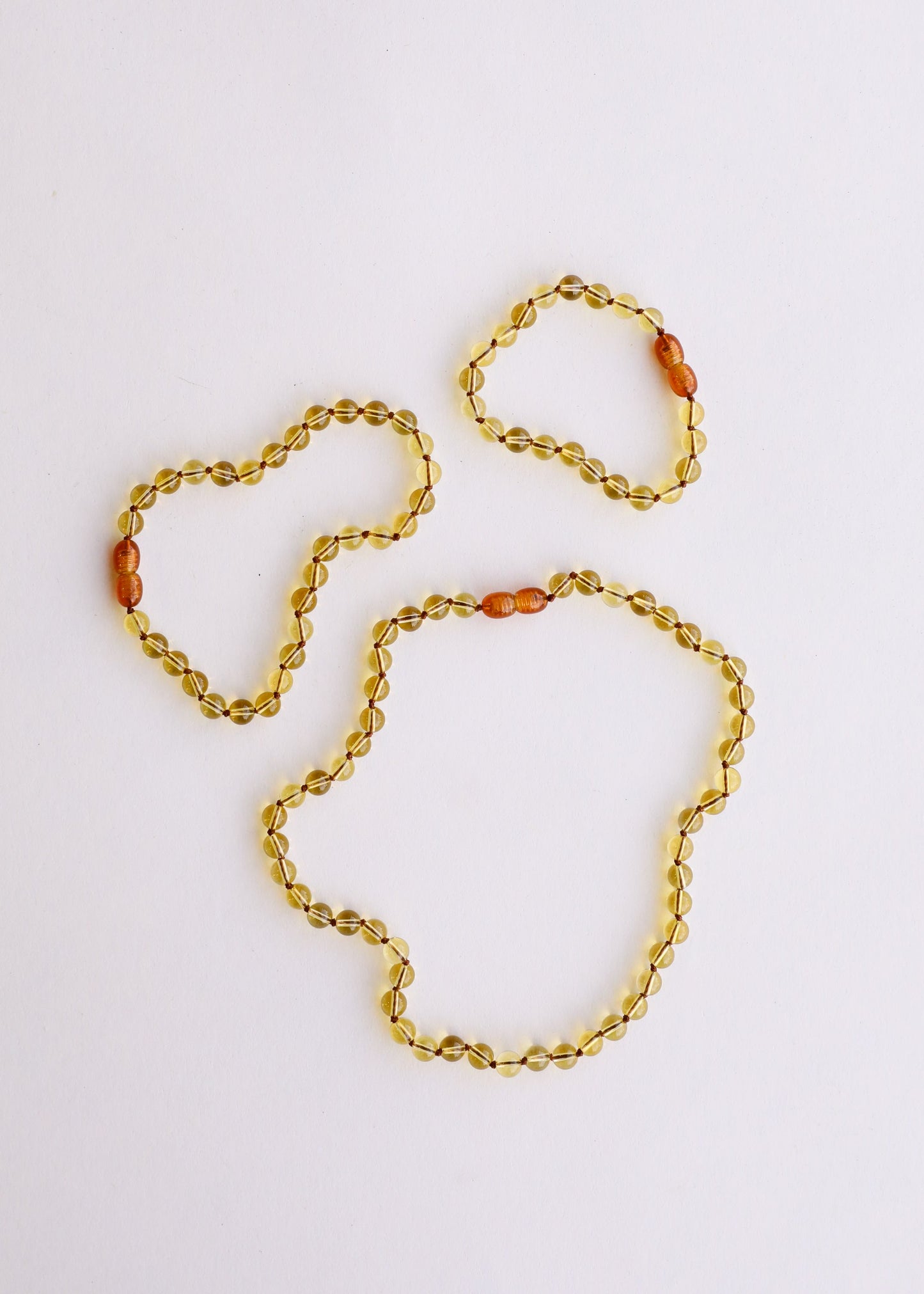 Pierre précieuse pure + Citrine || Bracelet de cheville ou bracelet