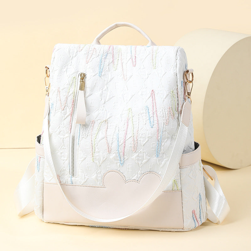 Women's Lightweight And Fashionable Multifunctional Backpack