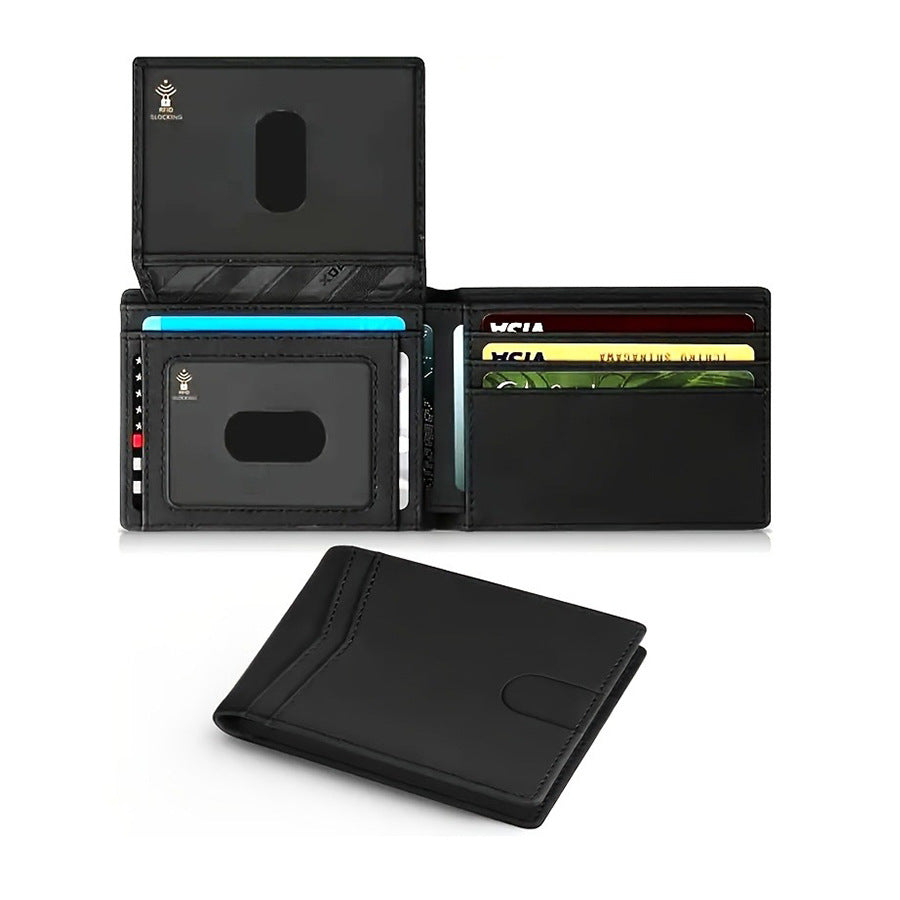 Mens Multi-Card Carbon Fiber Wallet