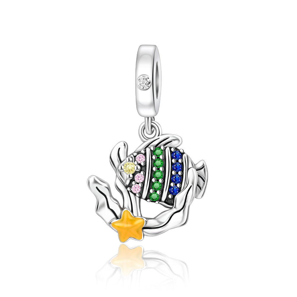 Cute Animal Colorful Oil-Drop Pendant Bracelet Accessory