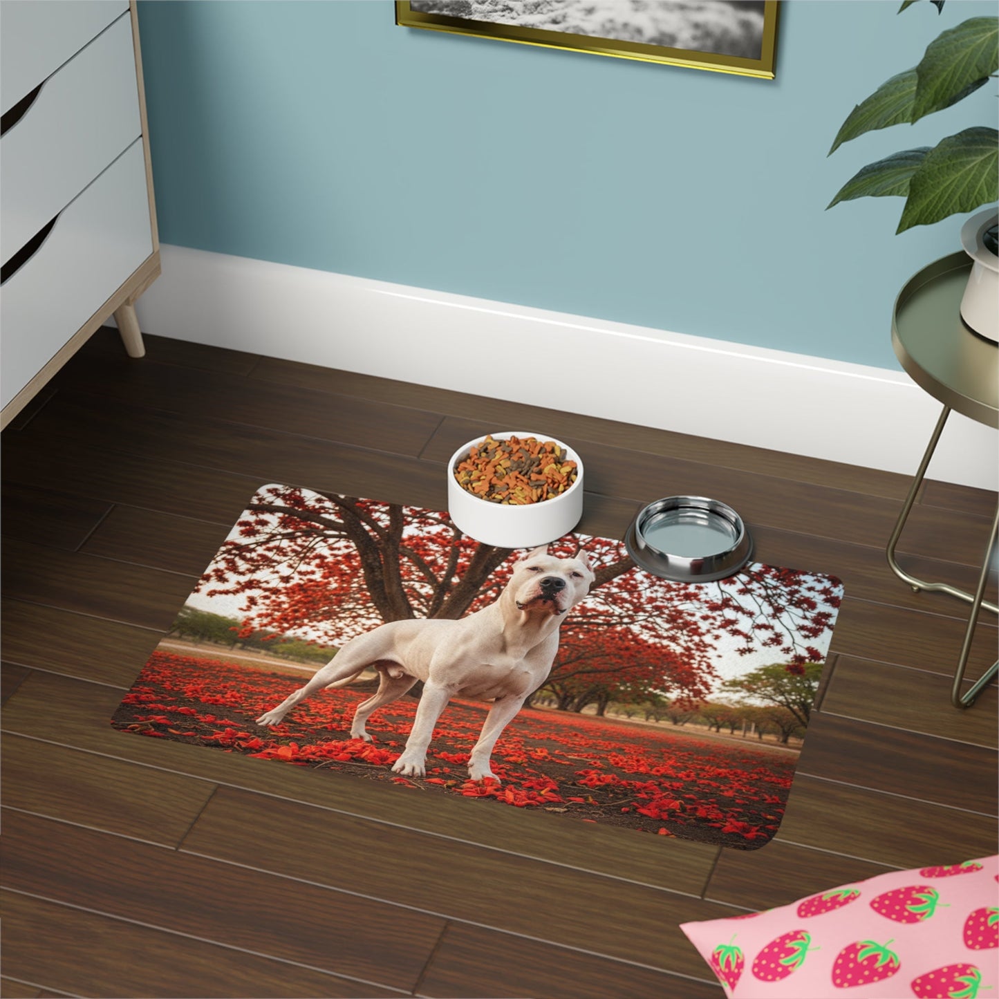 Non-Slip Pet Food Mat – Waterproof Feeding Mat for Dogs