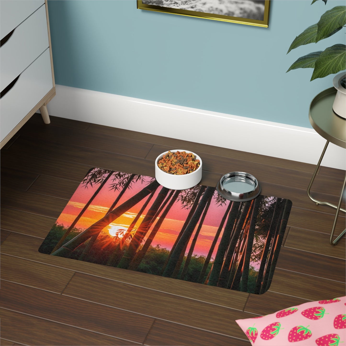 Non-Slip Pet Food Mat – Waterproof Feeding Mat for Dogs
