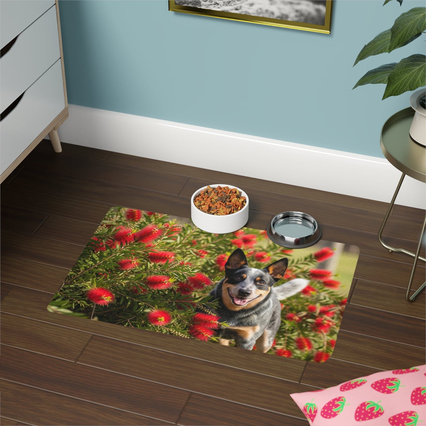 Non-Slip Pet Food Mat – Waterproof Feeding Mat for Dogs