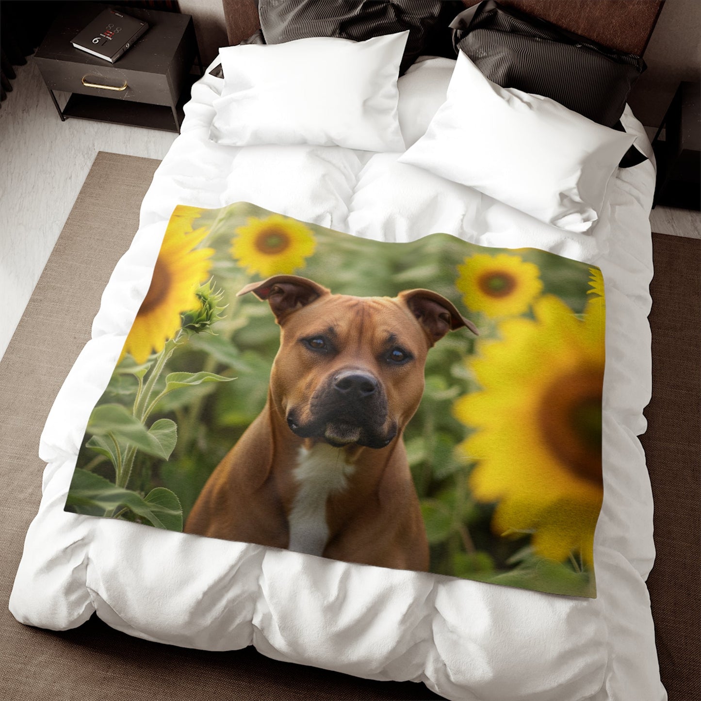 Sweatshirt Blanket – Plush Fleece Throw, 2 Size Options