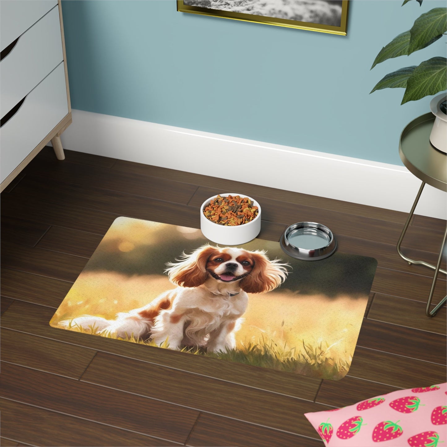 Non-Slip Pet Food Mat – Waterproof Feeding Mat for Dogs