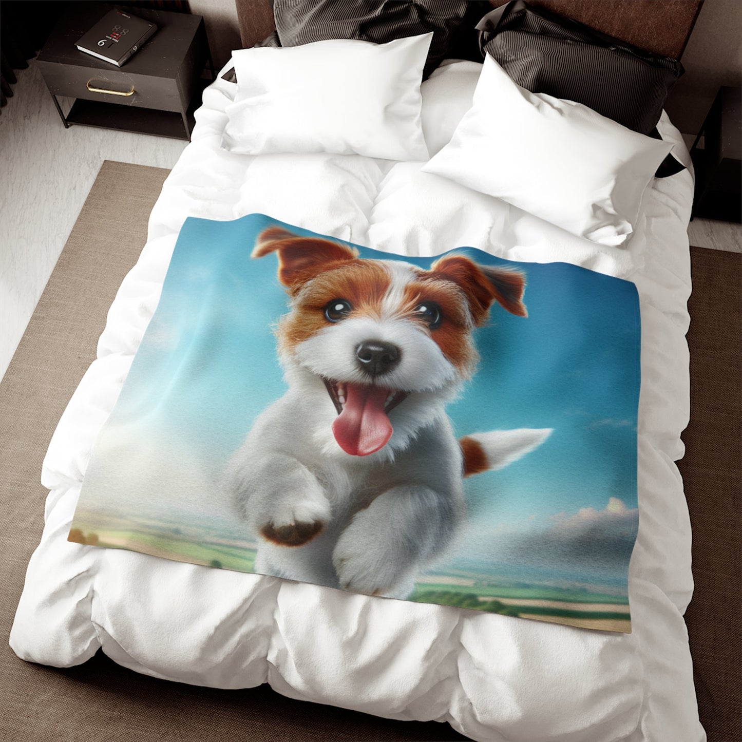 Couverture polaire – Jeté en peluche, 2 options de taille