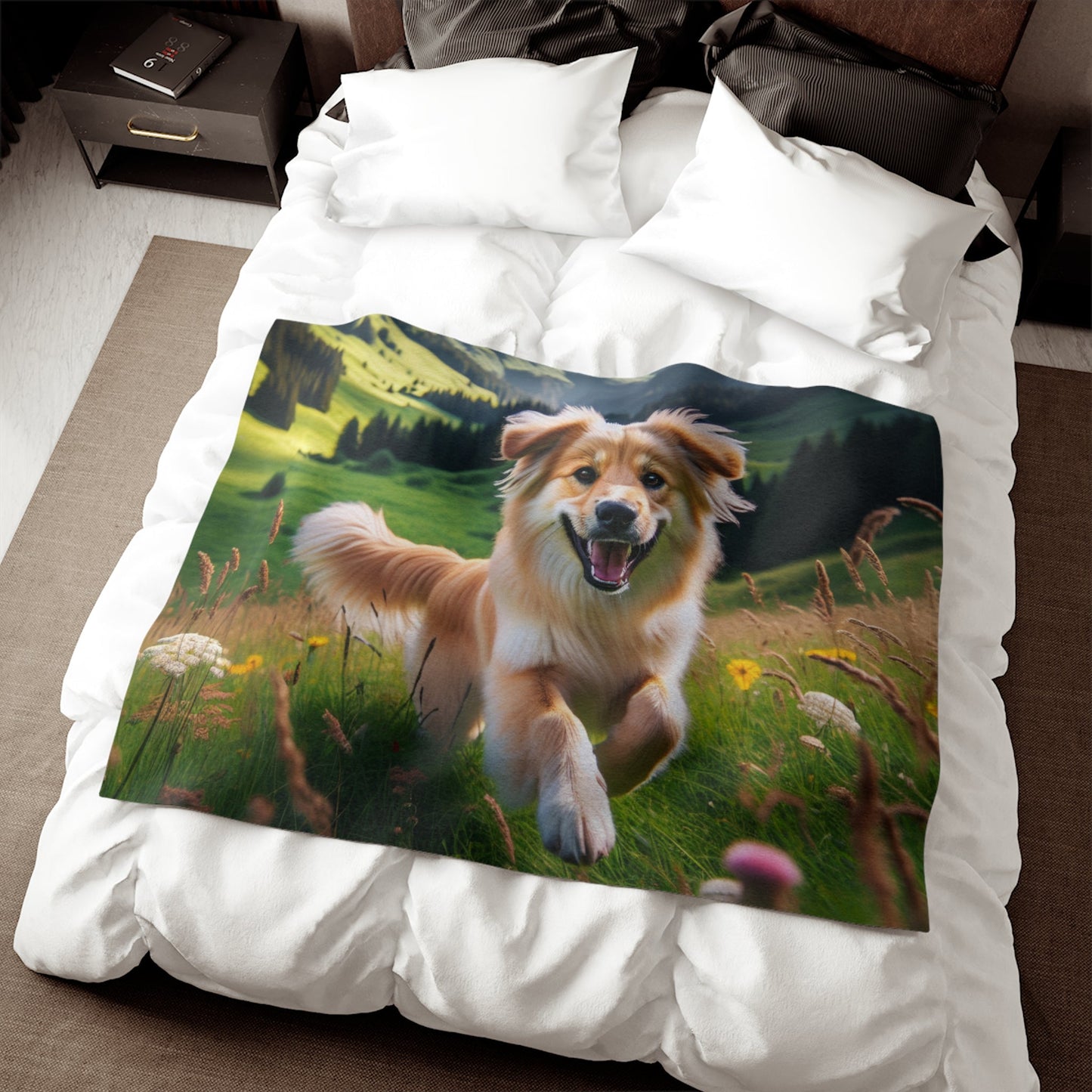 Sweatshirt Blanket – Plush Fleece Throw, 2 Size Options