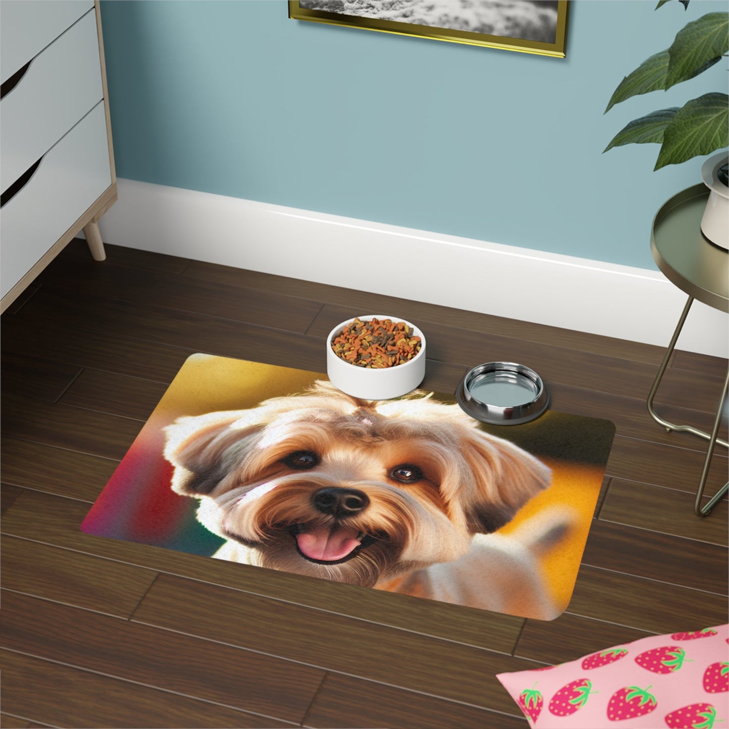 Non-Slip Pet Food Mat – Waterproof Feeding Mat for Dogs