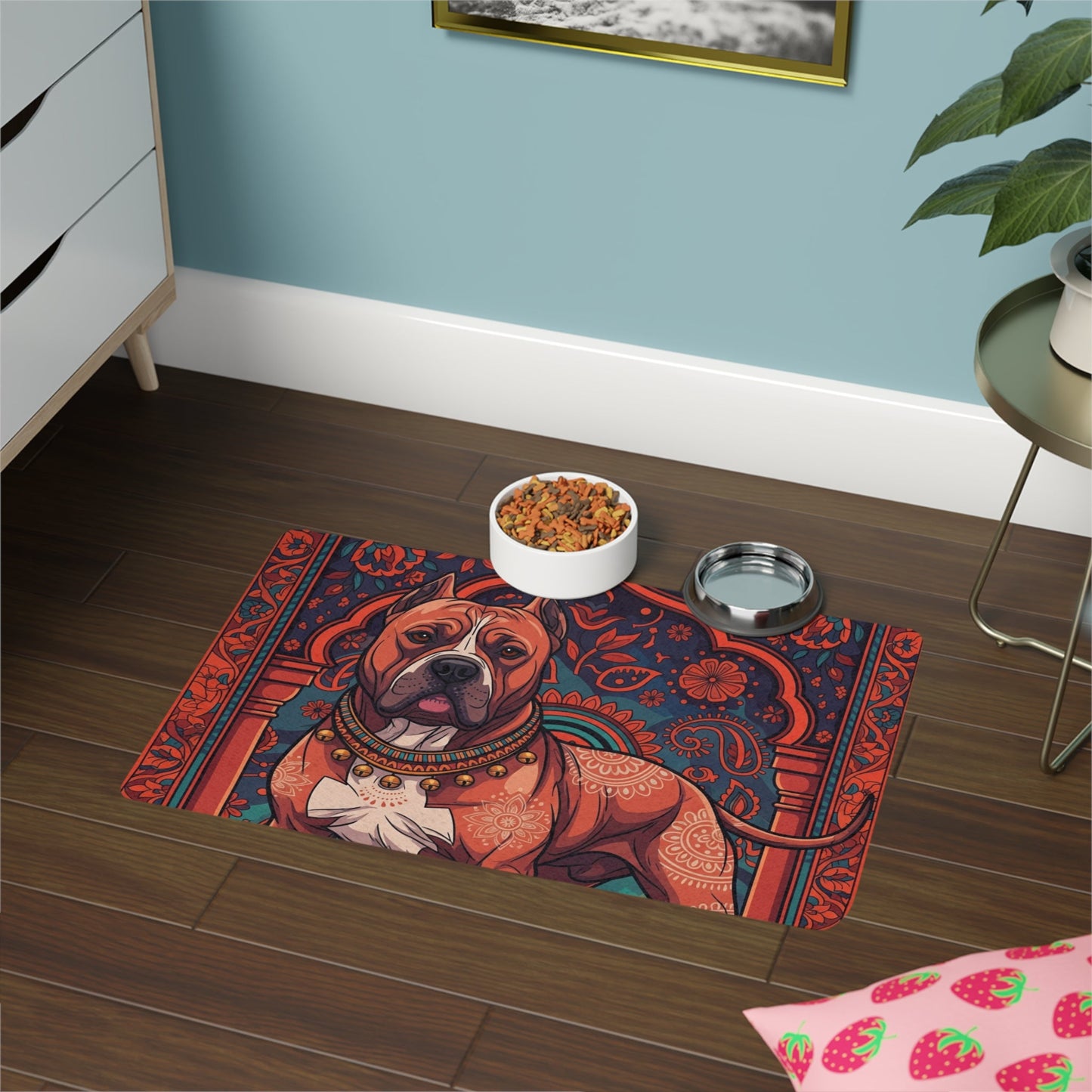 Non-Slip Pet Food Mat – Waterproof Feeding Mat for Dogs