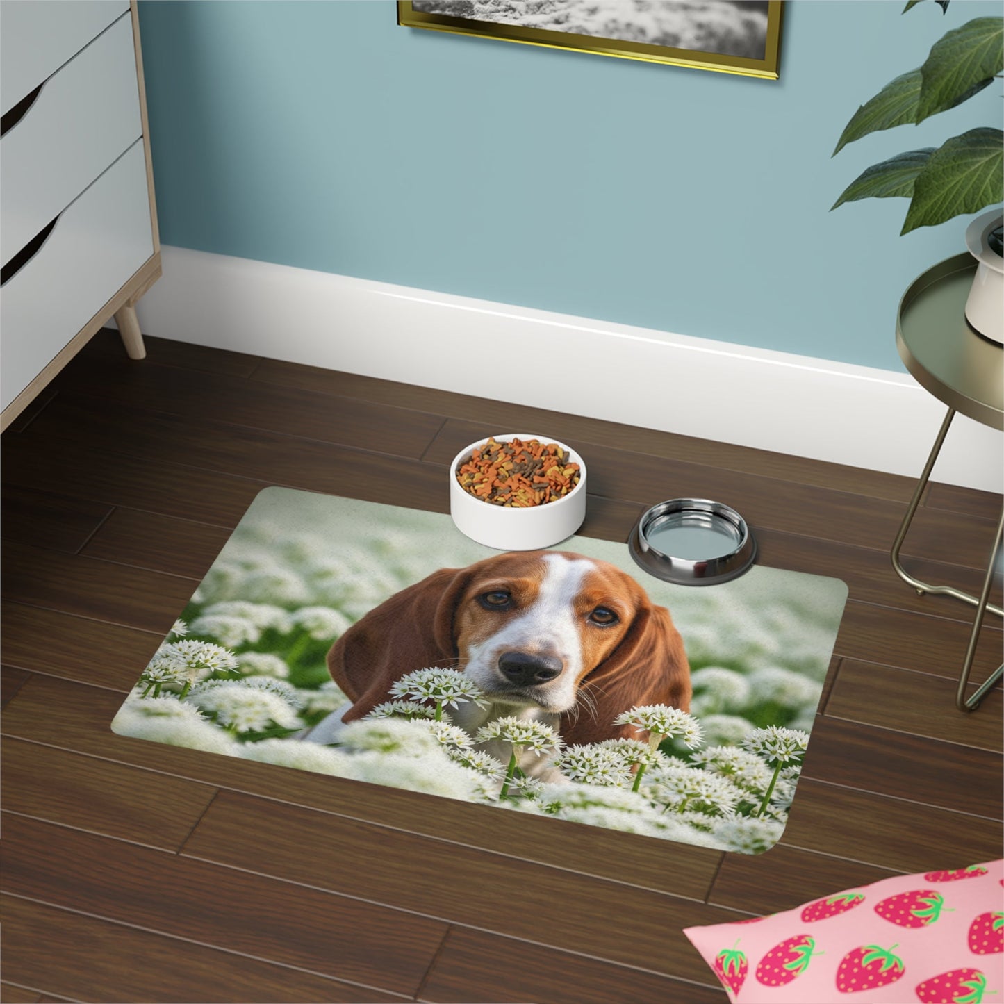 Non-Slip Pet Food Mat – Waterproof Feeding Mat for Dogs