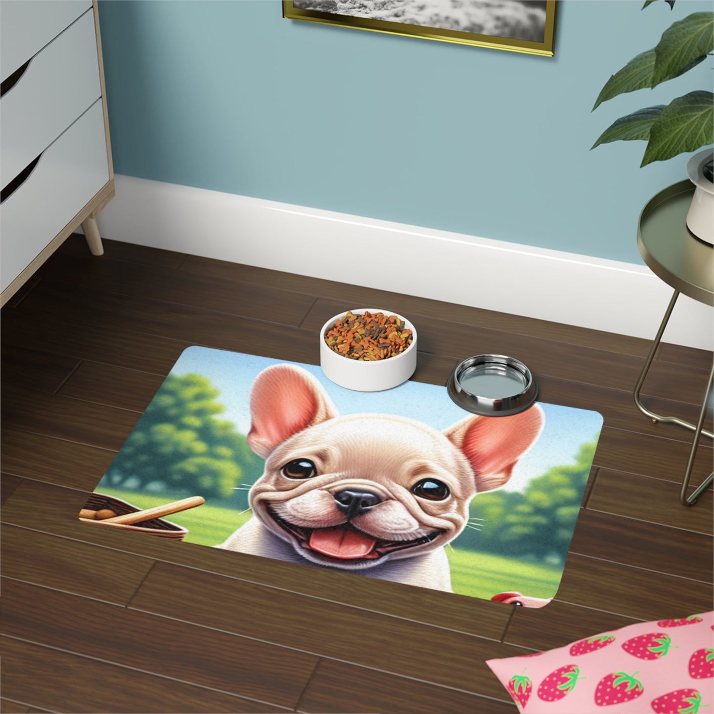 Non-Slip Pet Food Mat – Waterproof Feeding Mat for Dogs