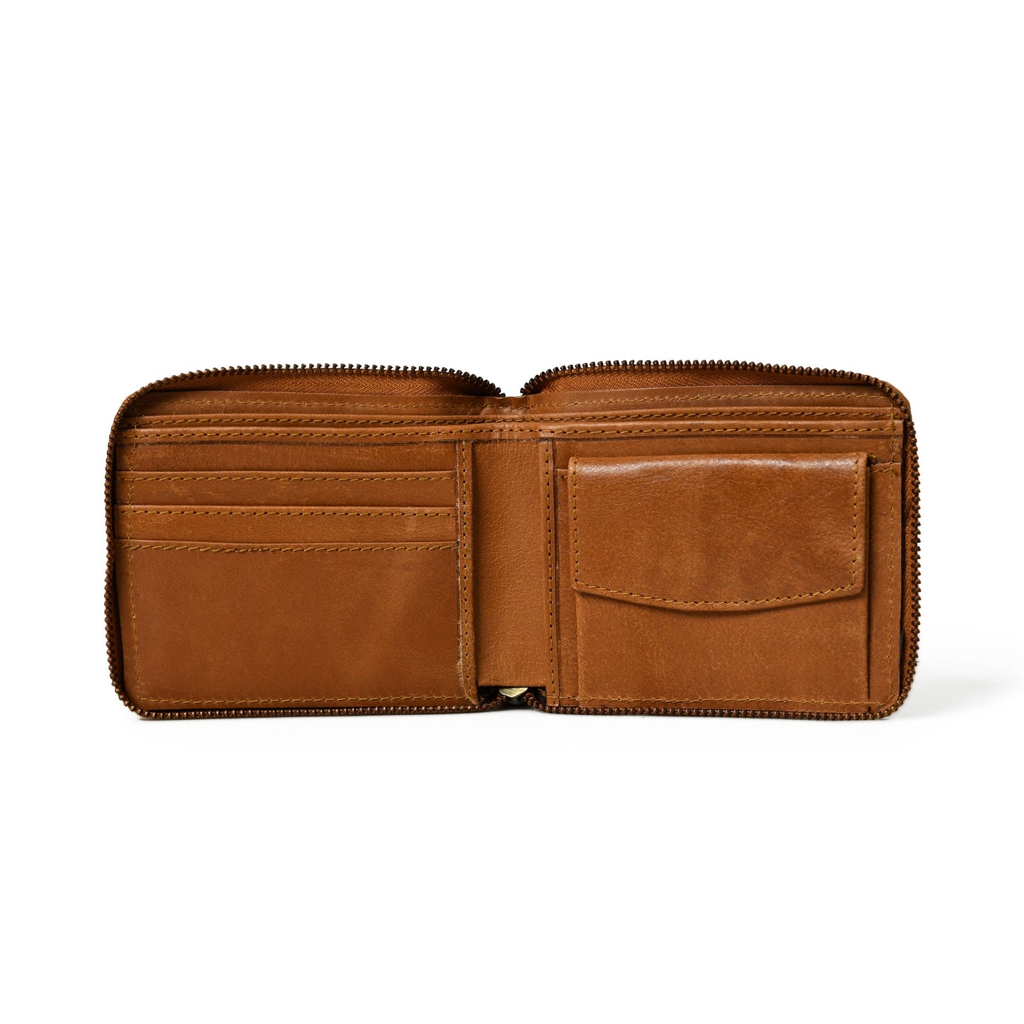 Portefeuille pliable Adams - Marron hâlé