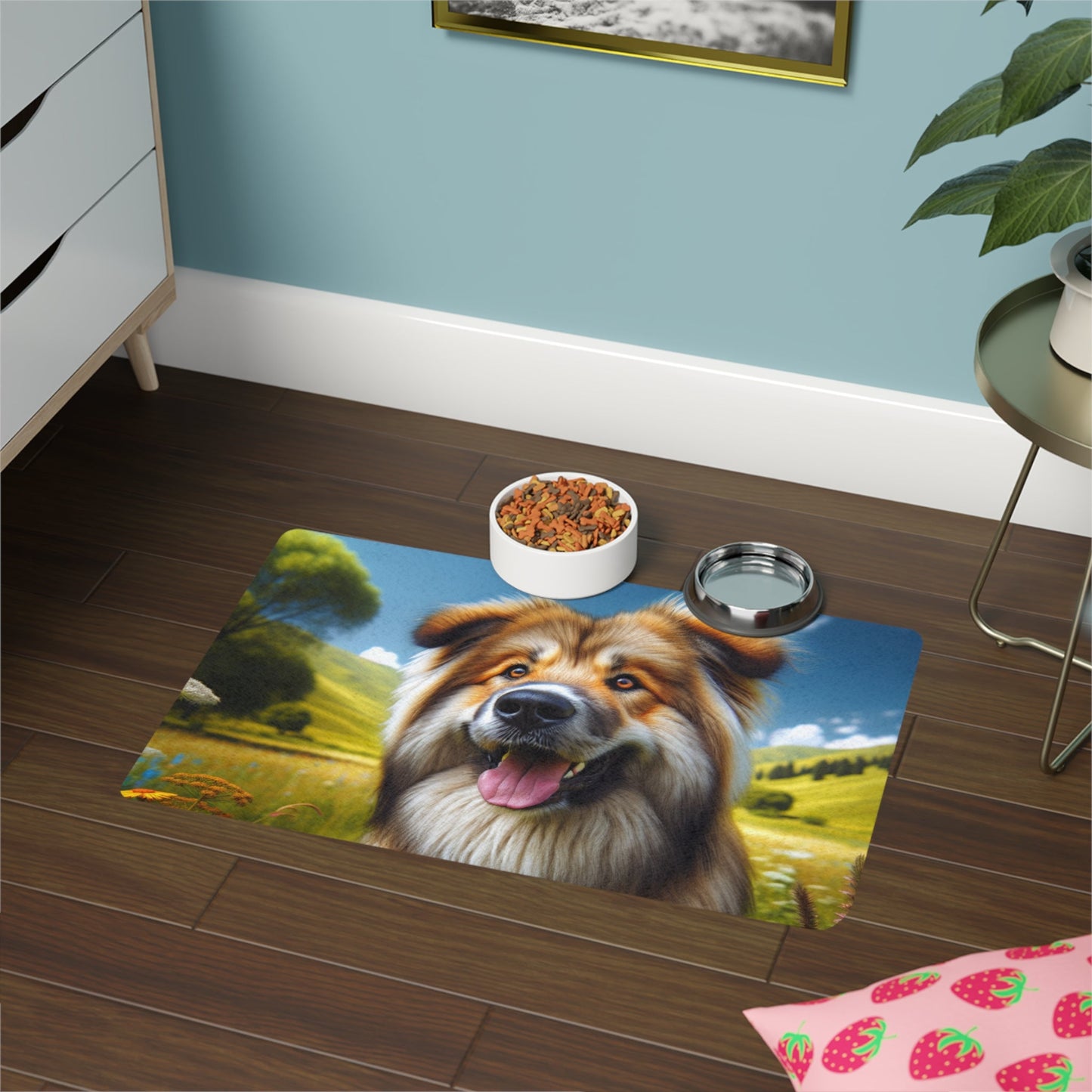 Non-Slip Pet Food Mat – Waterproof Feeding Mat for Dogs