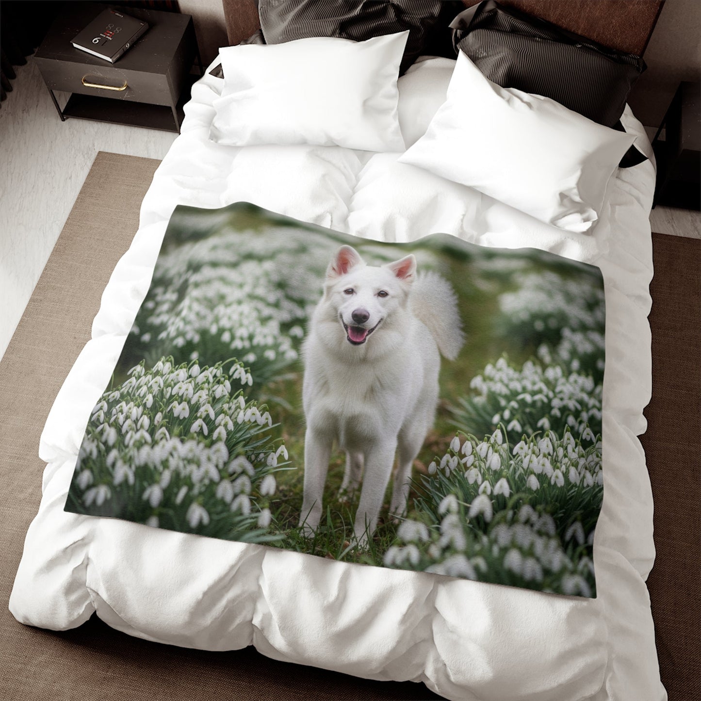 Sweatshirt Blanket – Plush Fleece Throw, 2 Size Options