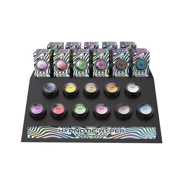 RUDE Hypnotic Hyper Duo Chrome Lidschatten Display Set, 88 Stk.