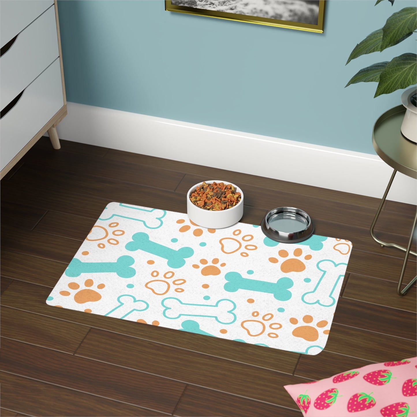 Non-Slip Pet Food Mat – Waterproof Feeding Mat for Dogs