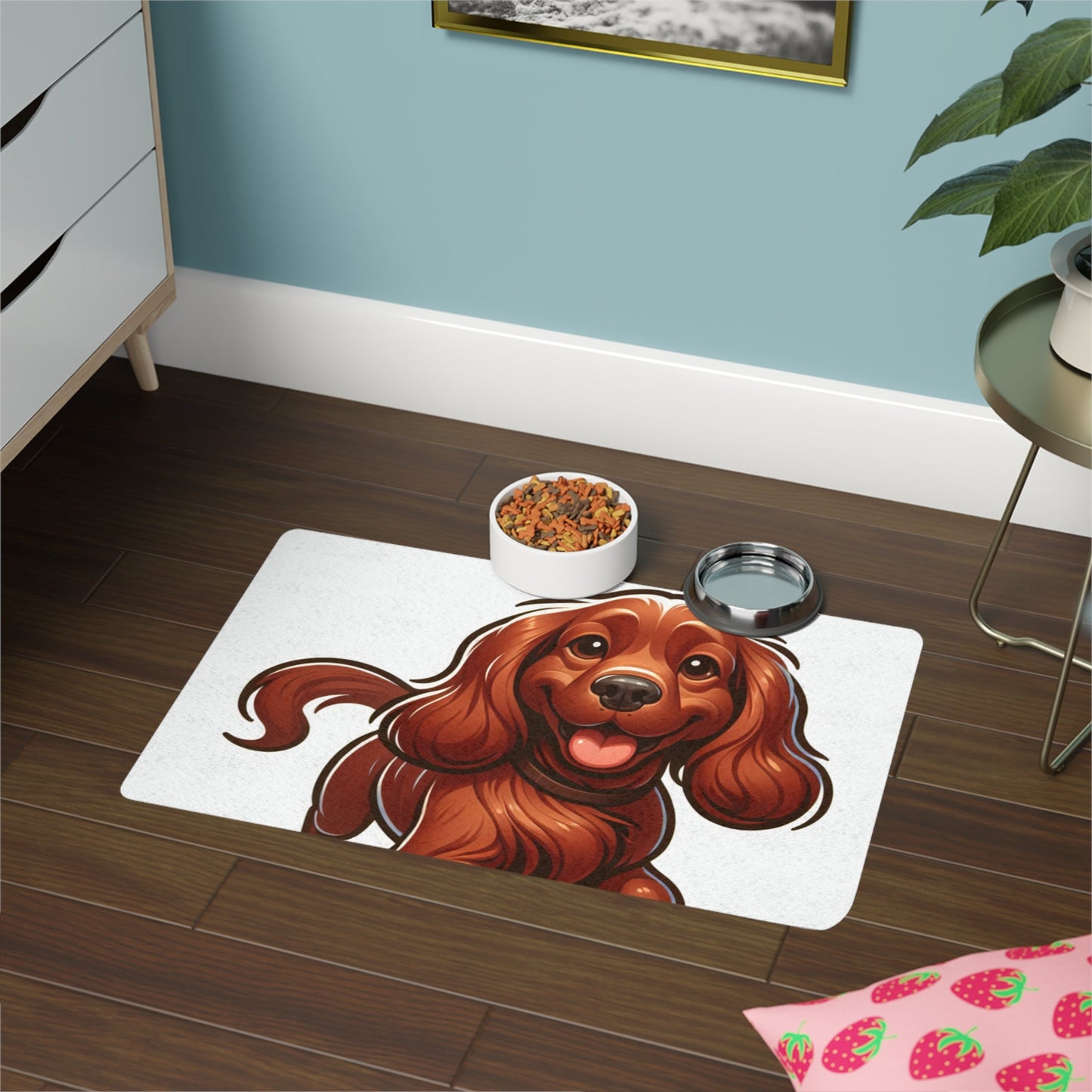 Non-Slip Pet Food Mat – Waterproof Feeding Mat for Dogs