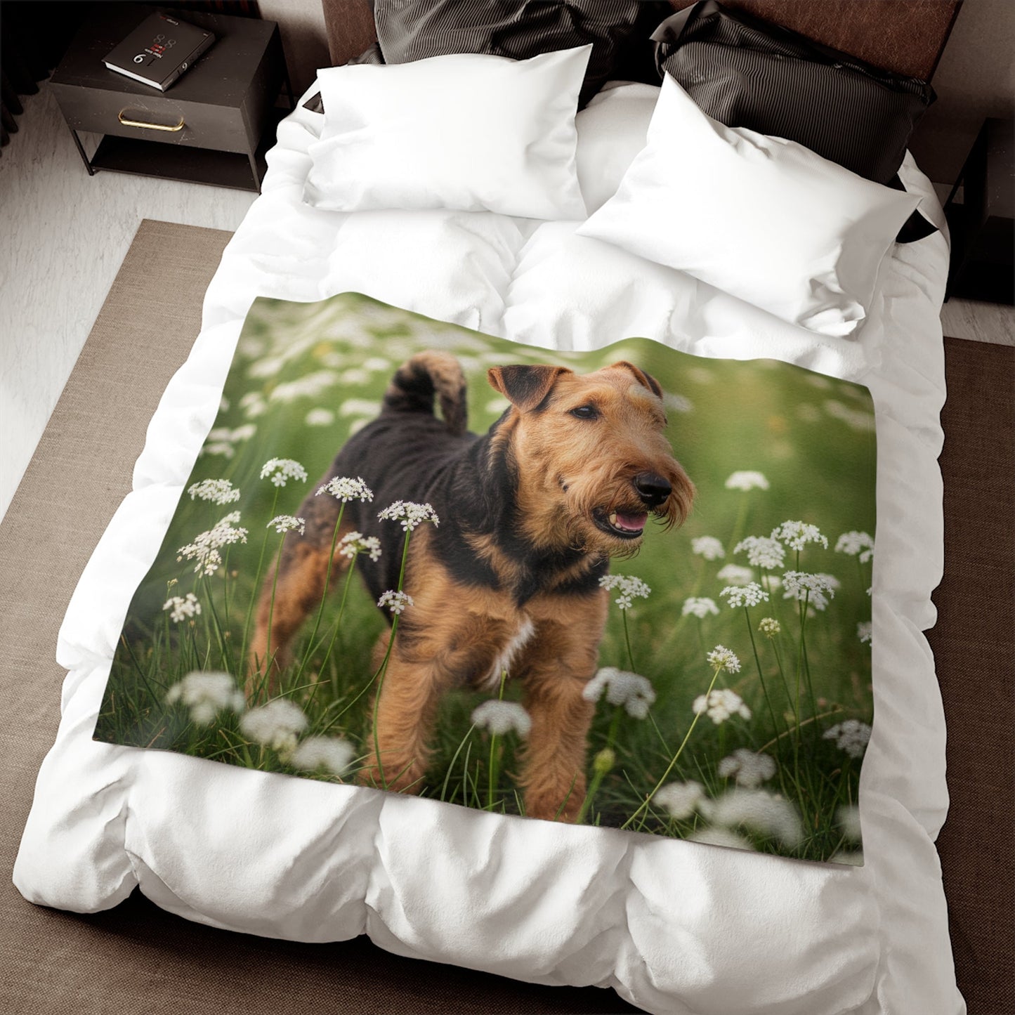 Sweatshirt Blanket – Plush Fleece Throw, 2 Size Options