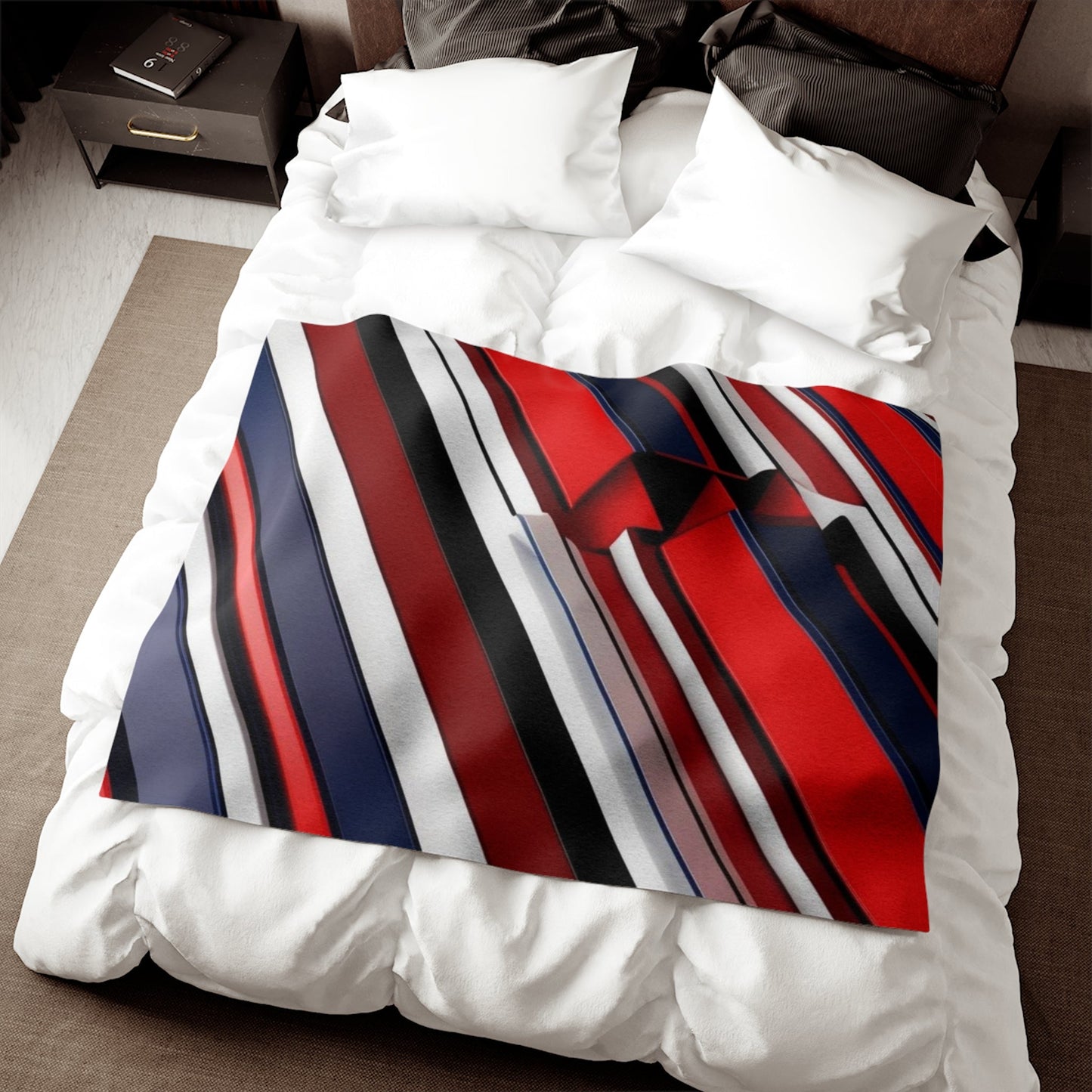 Sweatshirt Blanket – Plush Fleece Throw, 2 Size Options