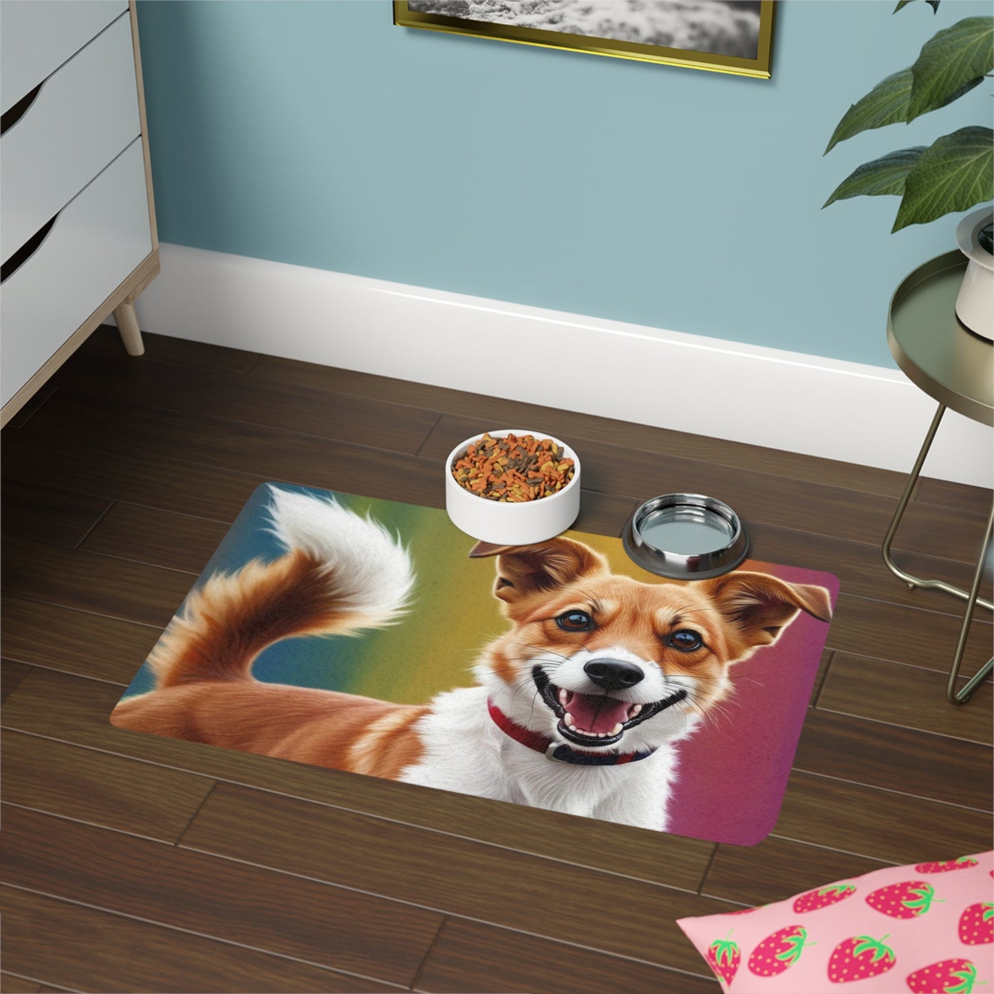 Non-Slip Pet Food Mat – Waterproof Feeding Mat for Dogs