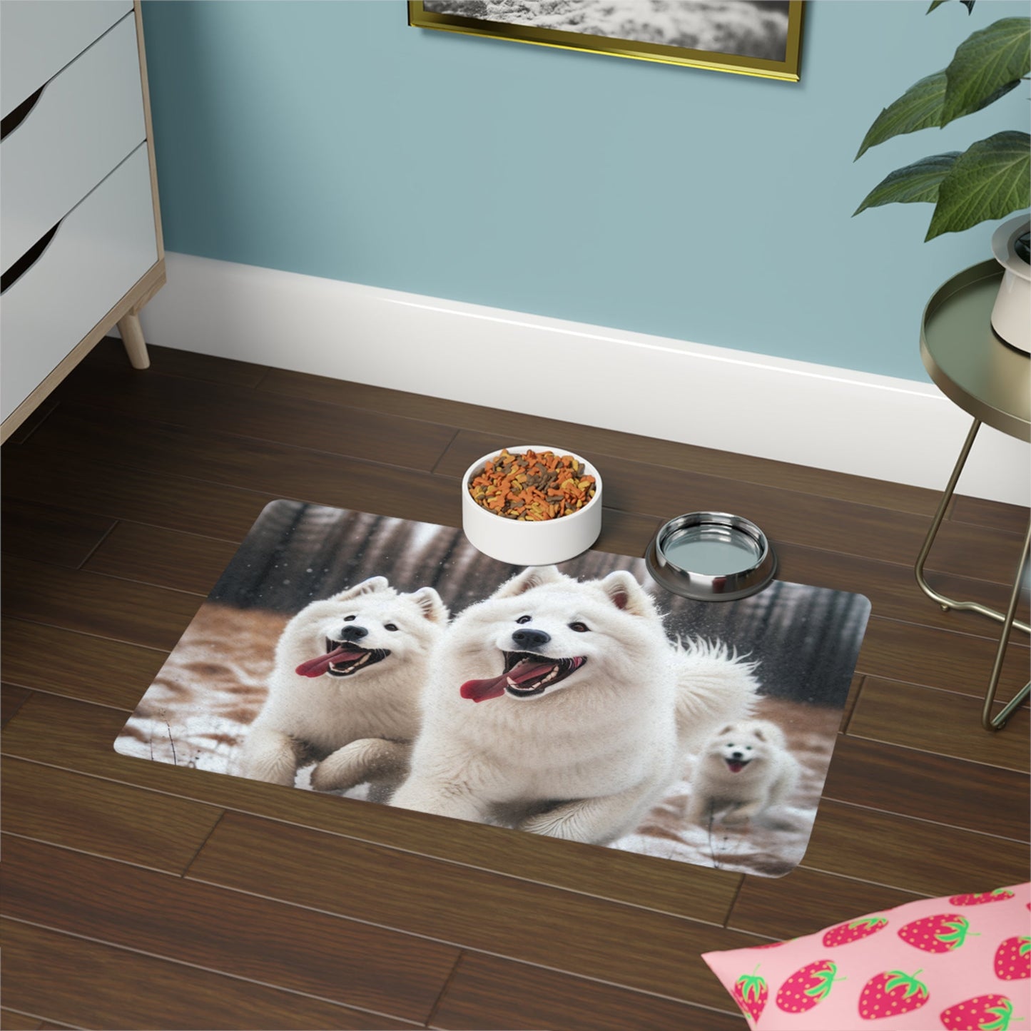 Non-Slip Pet Food Mat – Waterproof Feeding Mat for Dogs