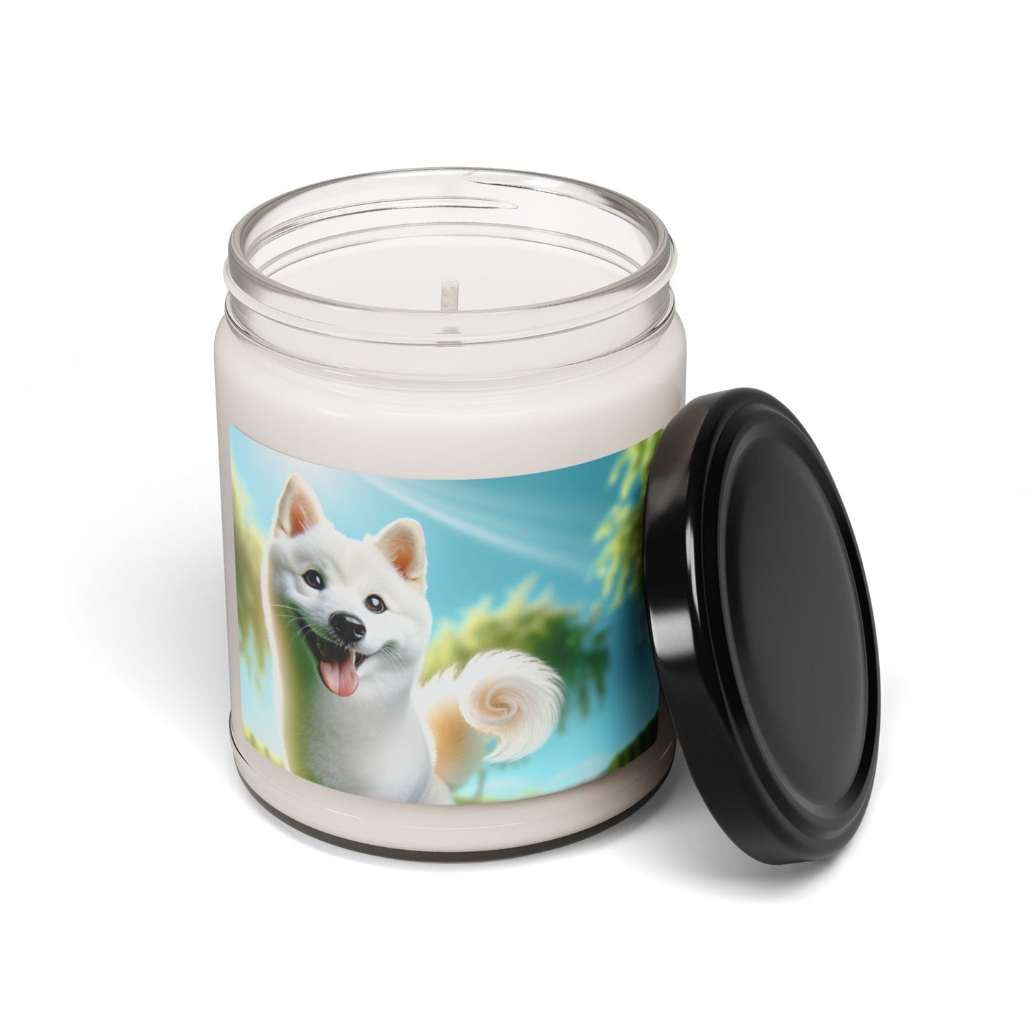 Bougie en cire de soja – Bougie parfumée en pot