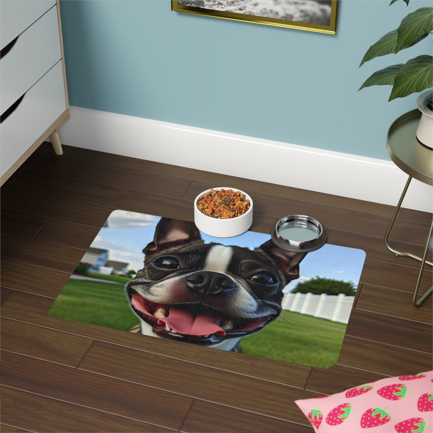 Non-Slip Pet Food Mat – Waterproof Feeding Mat for Dogs