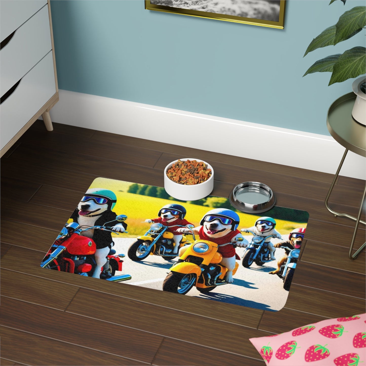 Non-Slip Pet Food Mat – Waterproof Feeding Mat for Dogs