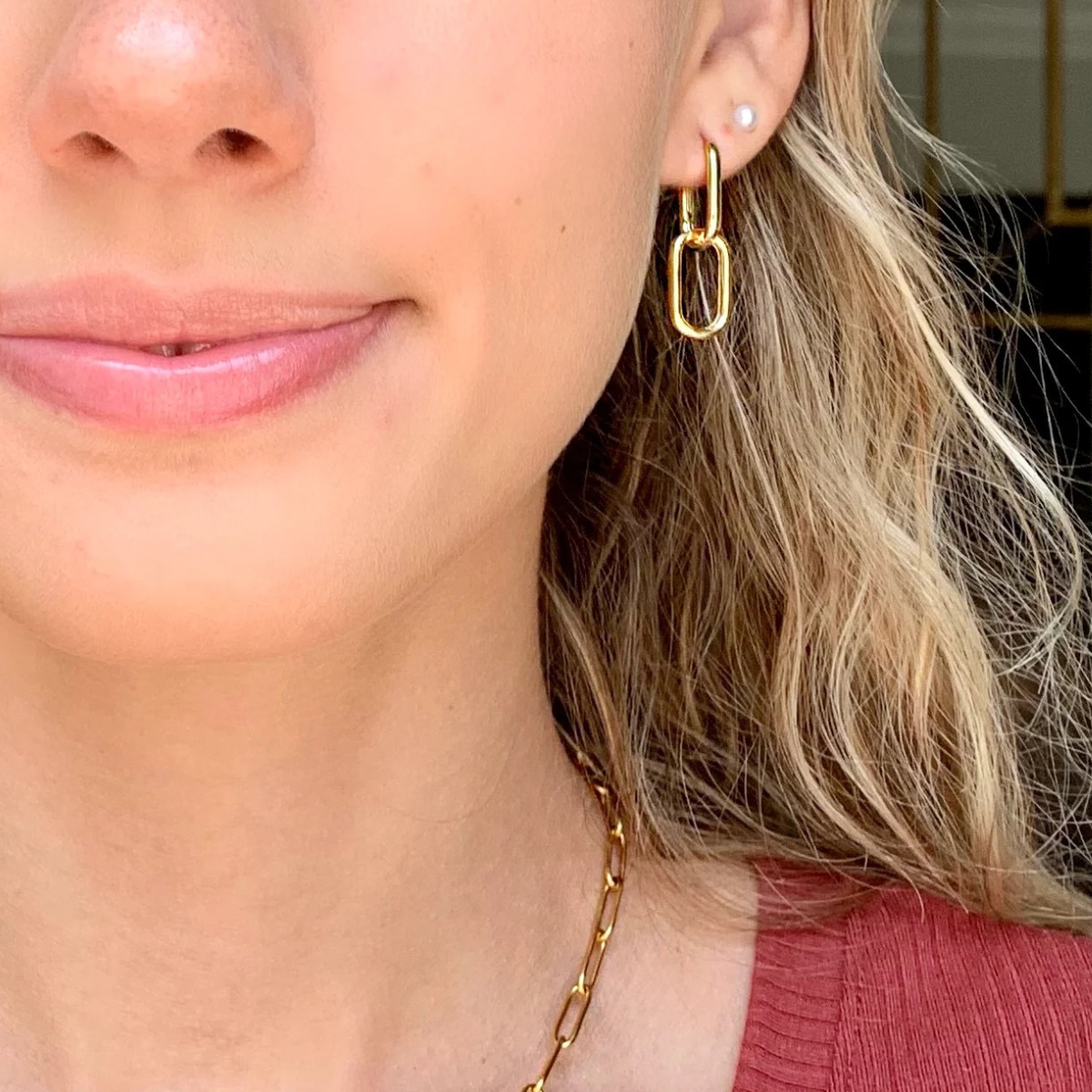 Raya Vermeil Earrings - ThisandThatShoppe