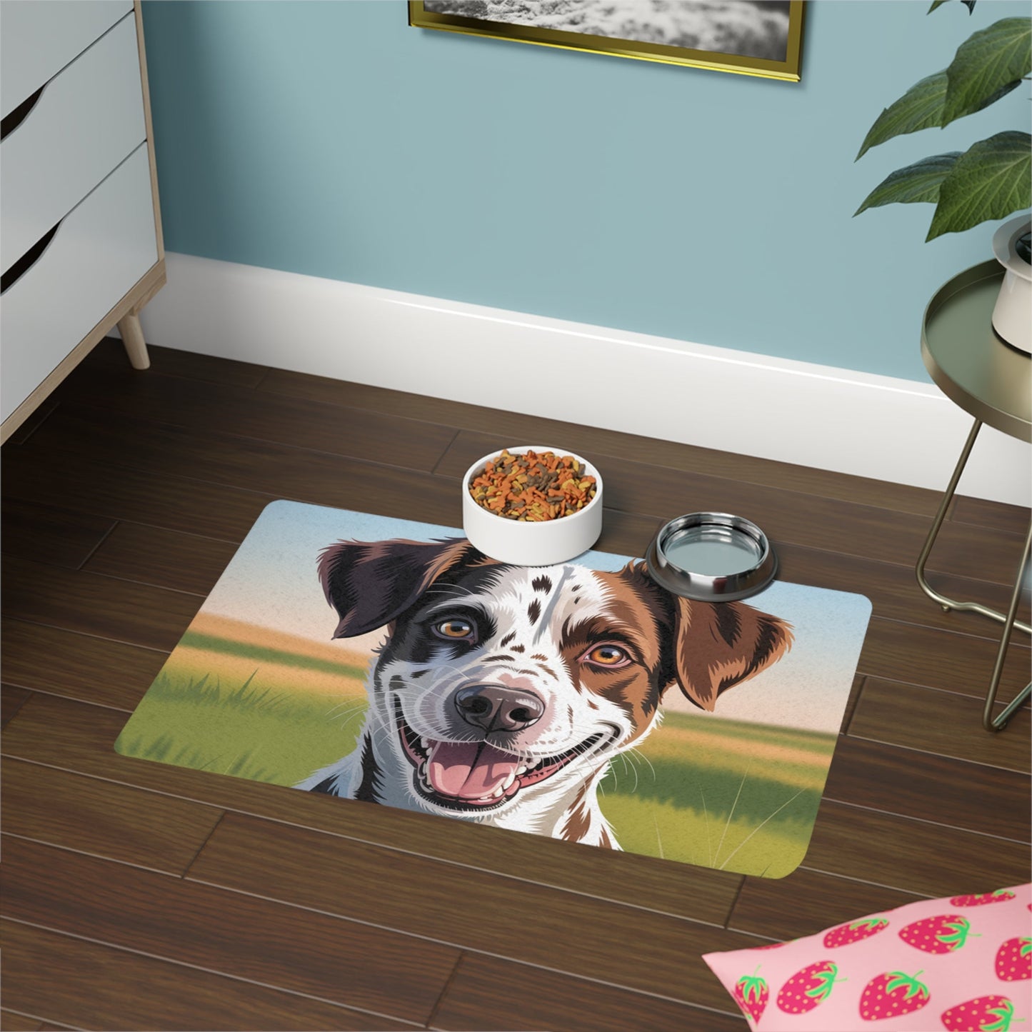 Non-Slip Pet Food Mat – Waterproof Feeding Mat for Dogs