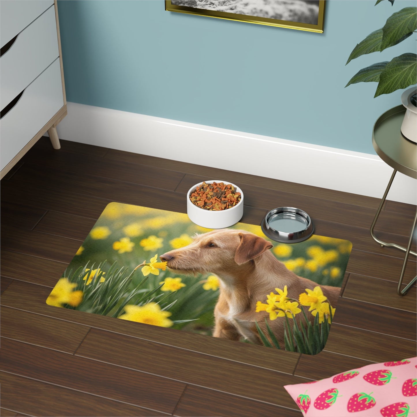 Non-Slip Pet Food Mat – Waterproof Feeding Mat for Dogs
