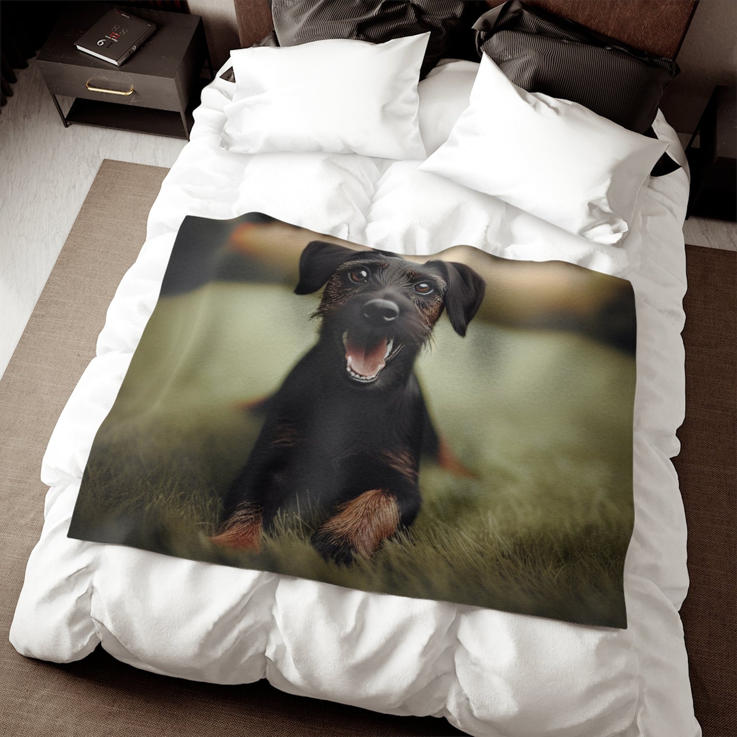 Sweatshirt Blanket – Plush Fleece Throw, 2 Size Options