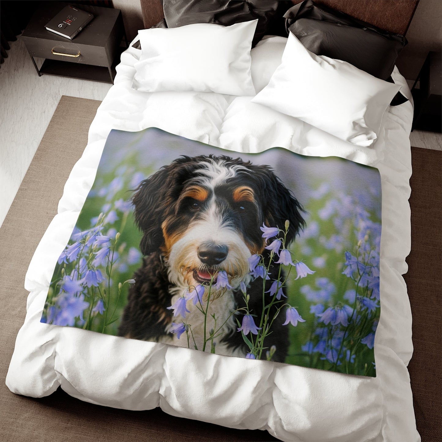 Couverture polaire – Jeté en peluche, 2 options de taille