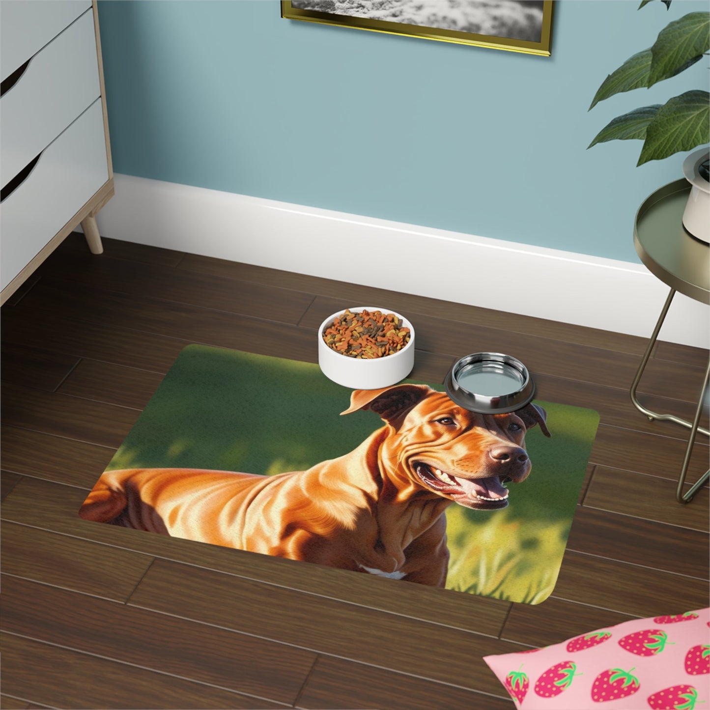 Non-Slip Pet Food Mat – Waterproof Feeding Mat for Dogs