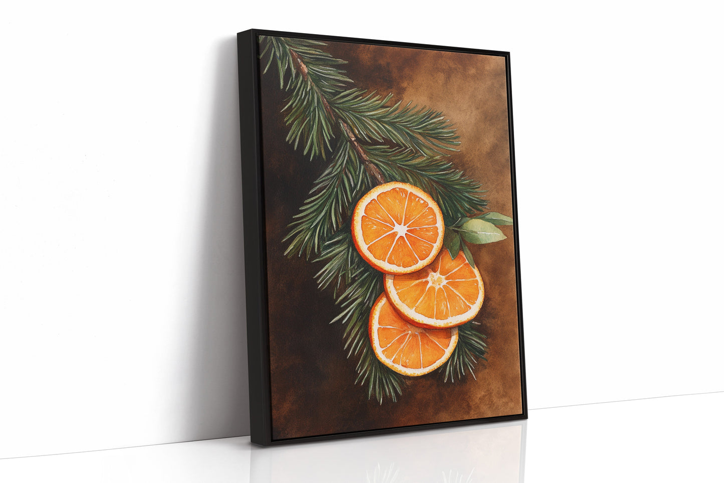 Citrus Meets Evergreen Embrace
