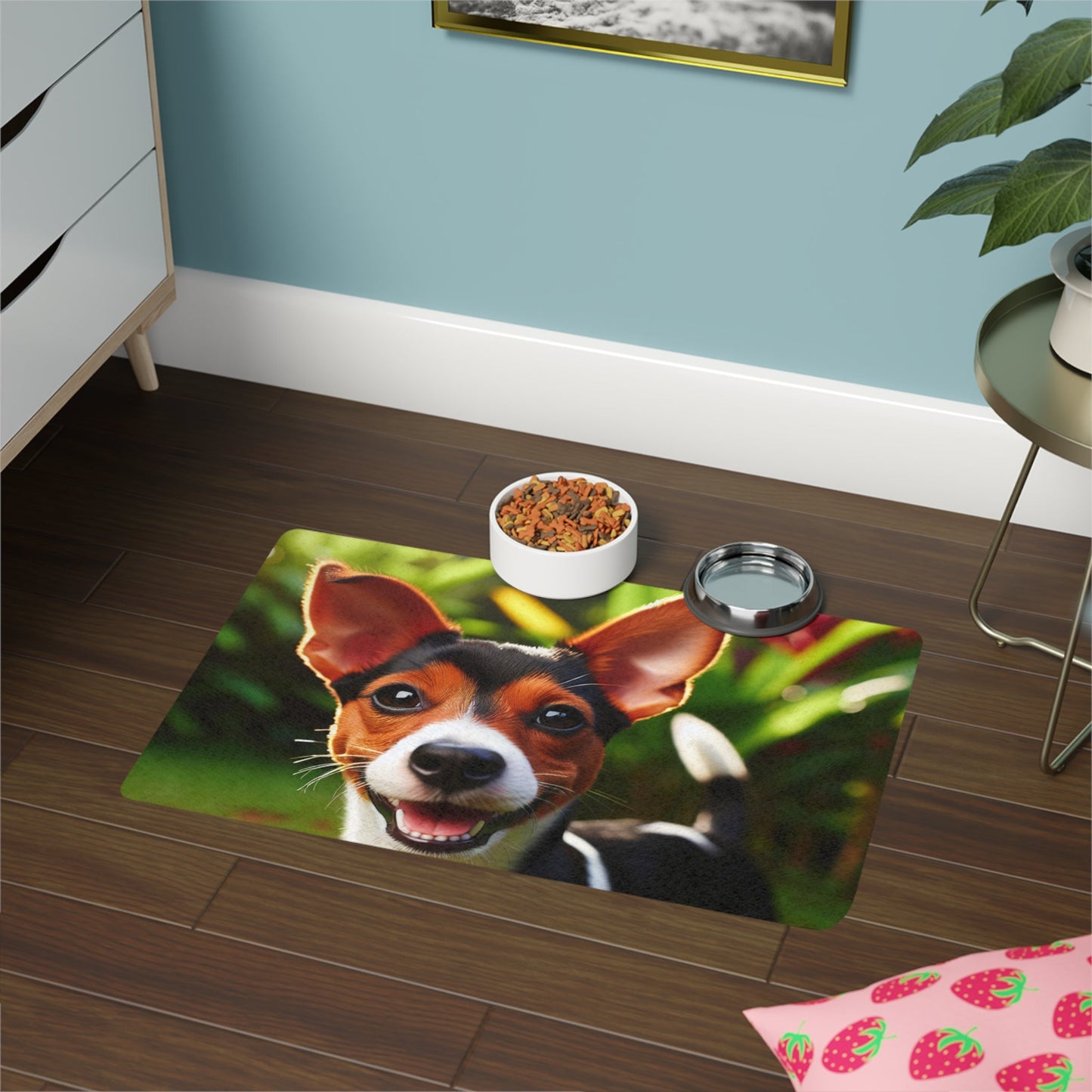 Non-Slip Pet Food Mat – Waterproof Feeding Mat for Dogs