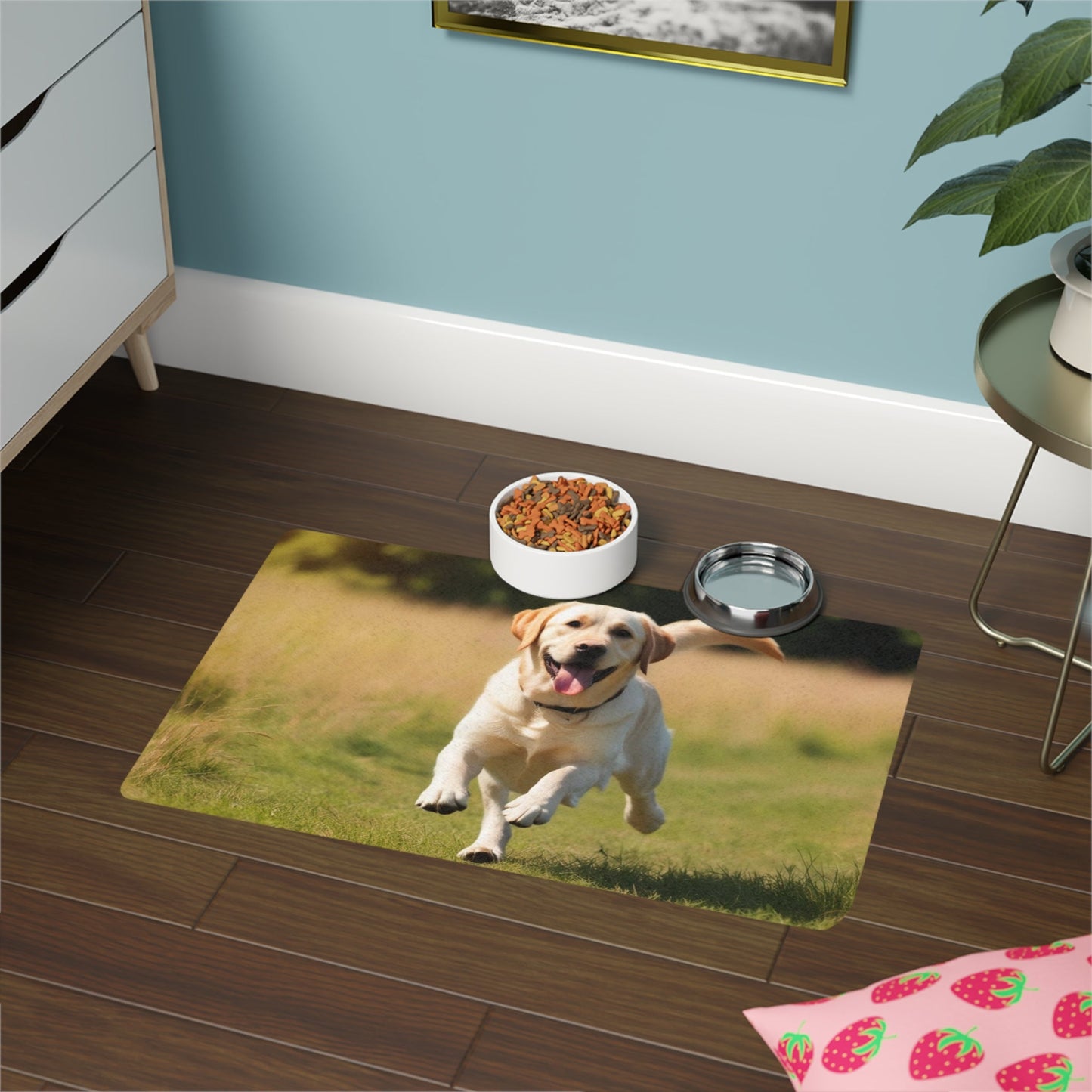 Non-Slip Pet Food Mat – Waterproof Feeding Mat for Dogs