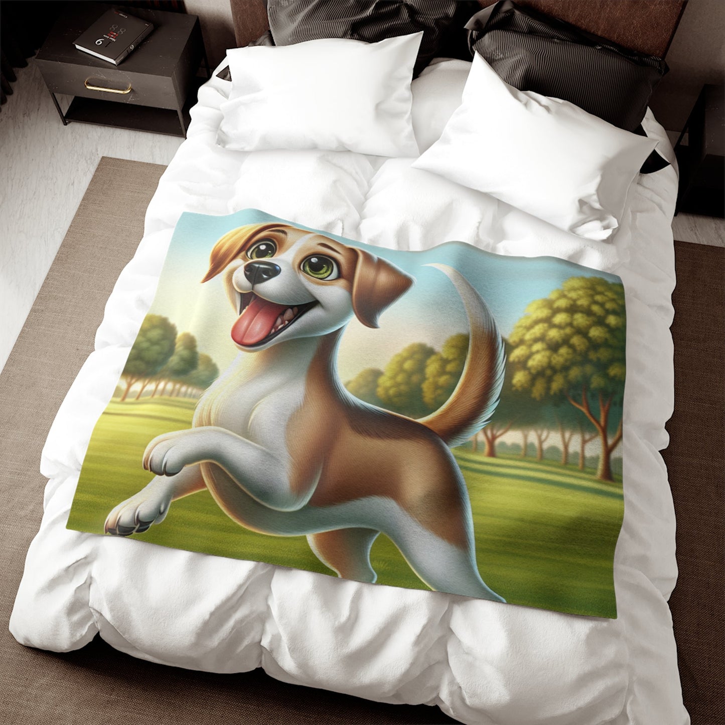 Couverture polaire – Jeté en polaire peluche, 2 options de tailles