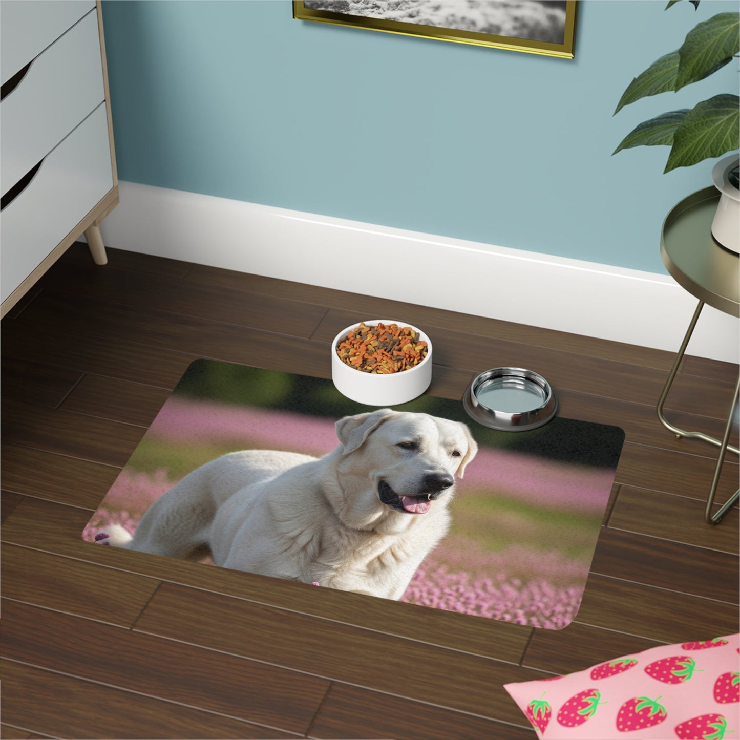 Non-Slip Pet Food Mat – Waterproof Feeding Mat for Dogs