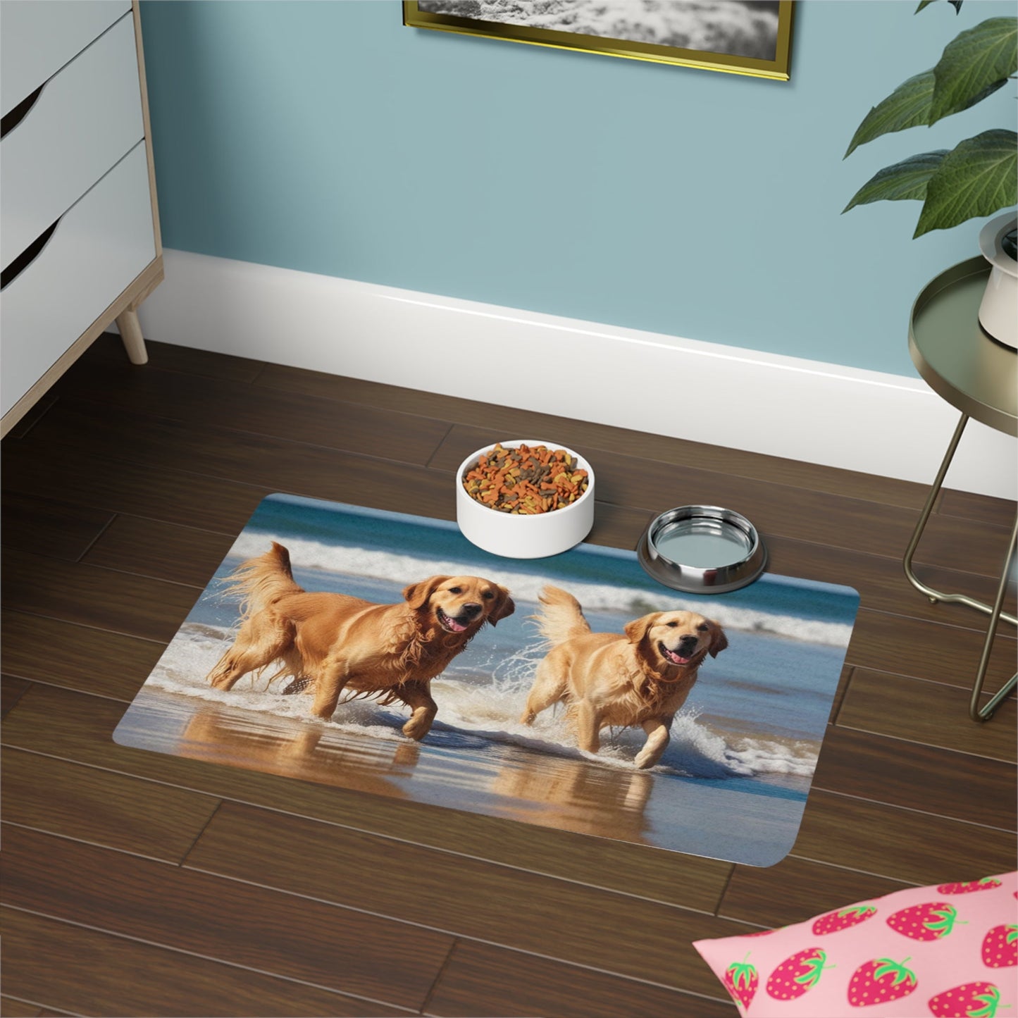 Non-Slip Pet Food Mat – Waterproof Feeding Mat for Dogs