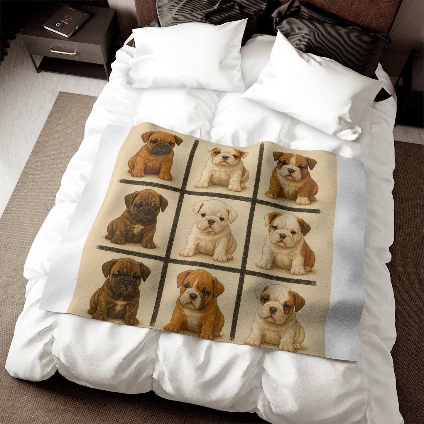 Sweatshirt Blanket – Plush Fleece Throw, 2 Size Options