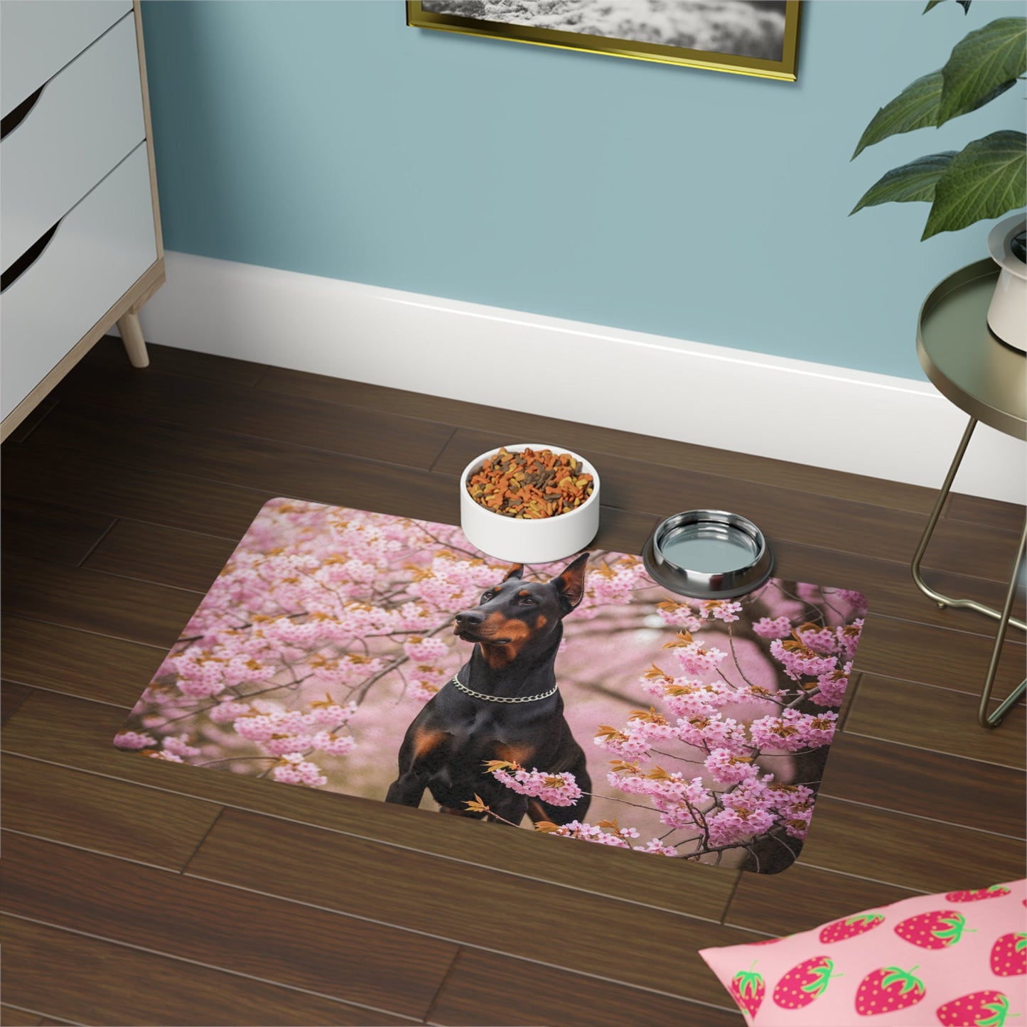 Non-Slip Pet Food Mat – Waterproof Feeding Mat for Dogs