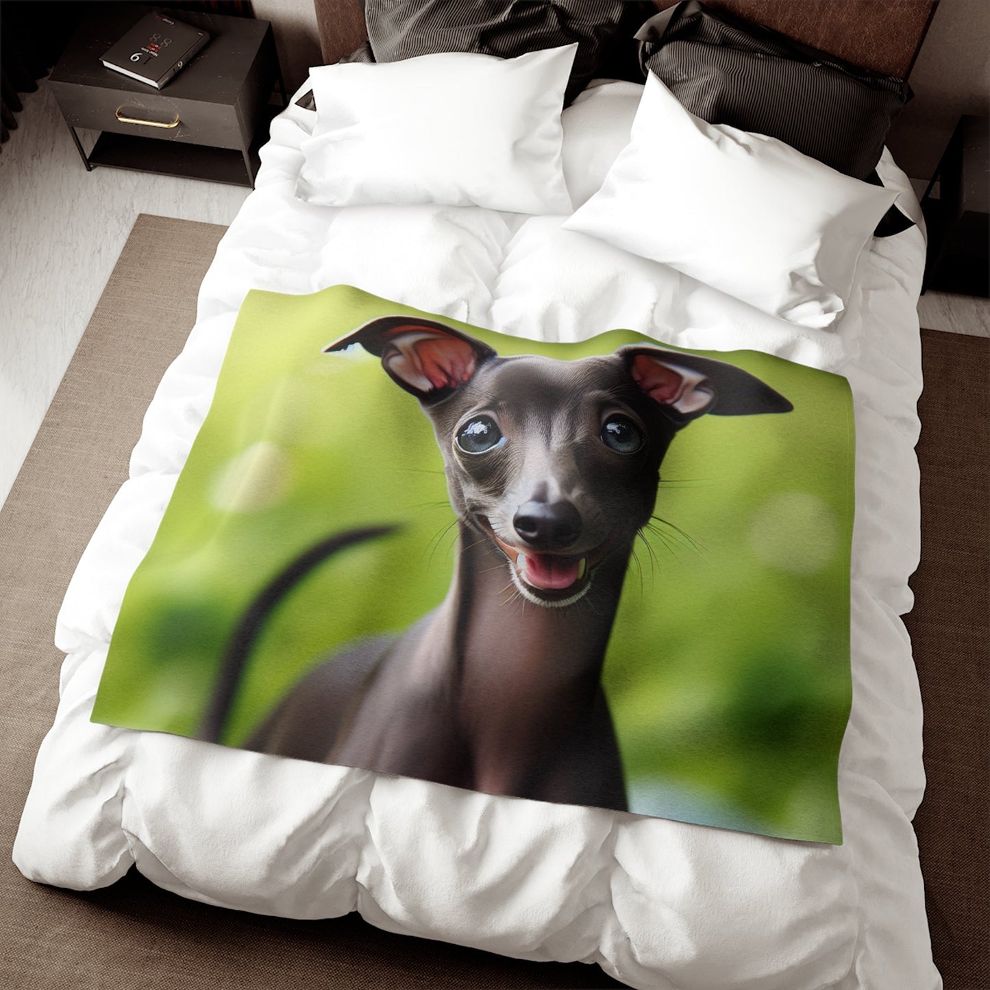 Sweatshirt-Decke – Plüsch-Fleece-Decke, 2 Größenoptionen
