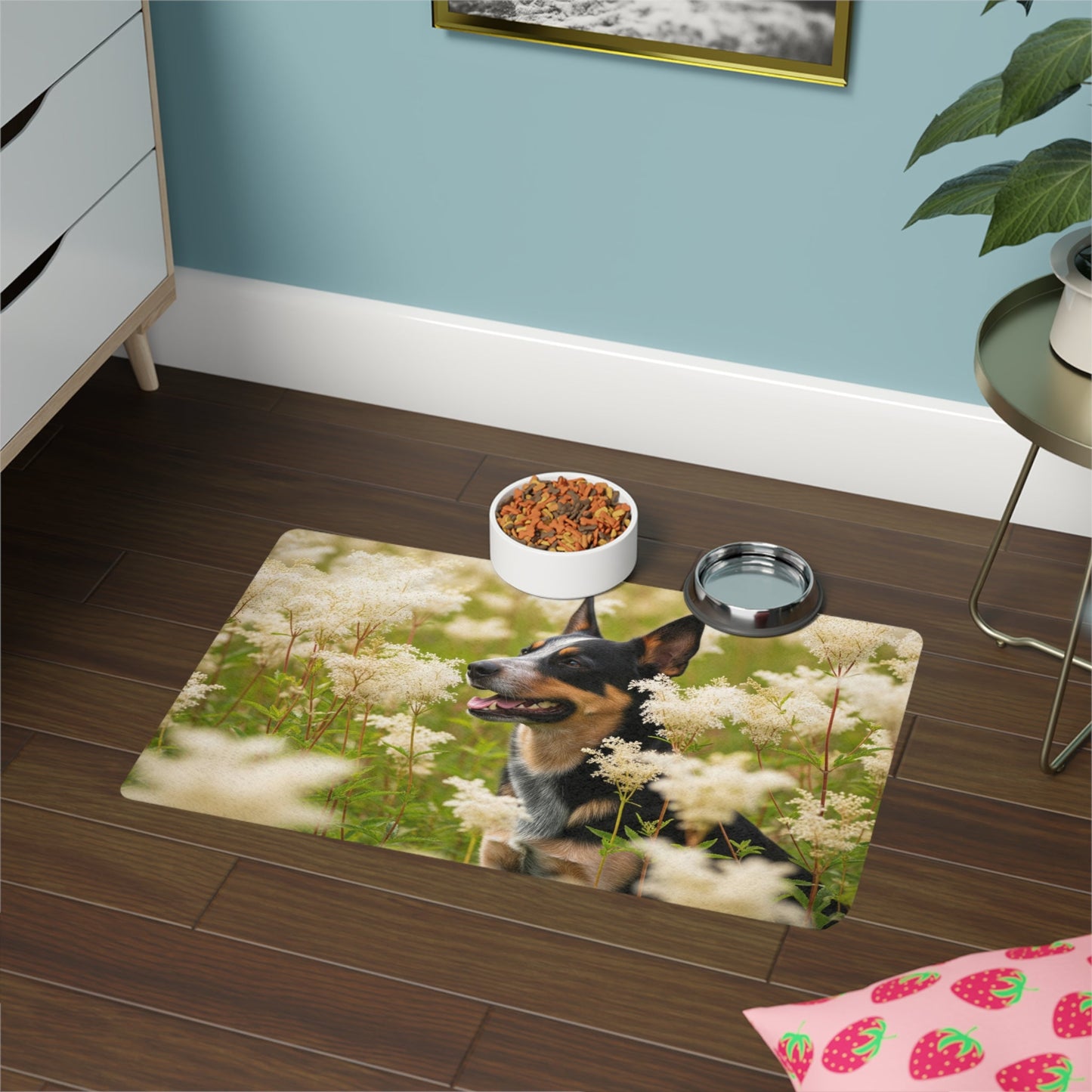 Non-Slip Pet Food Mat – Waterproof Feeding Mat for Dogs