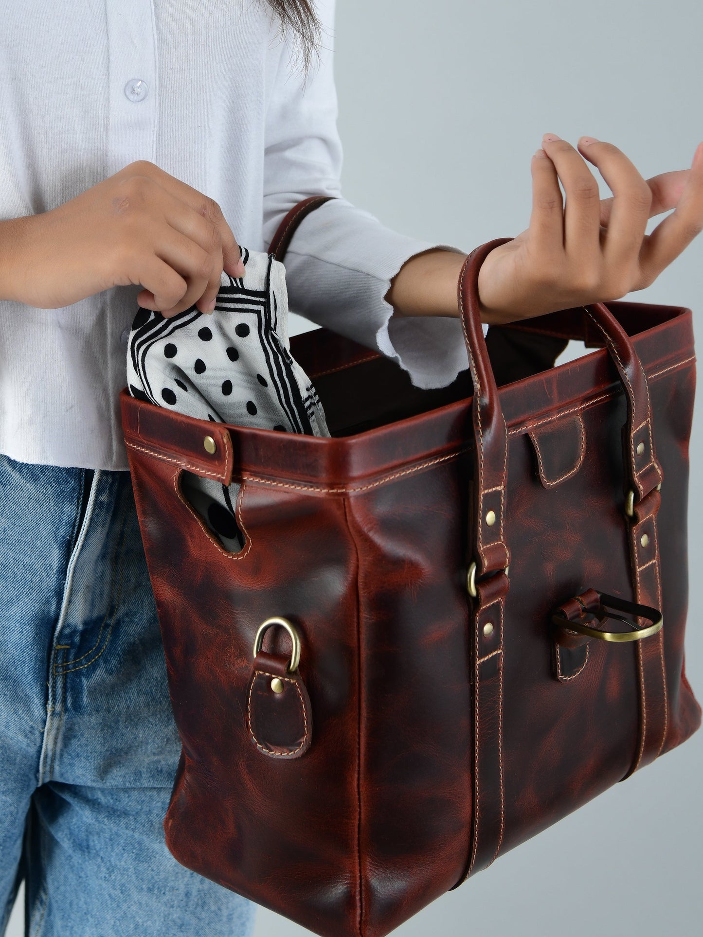 Weinbeere-schicke Handtasche