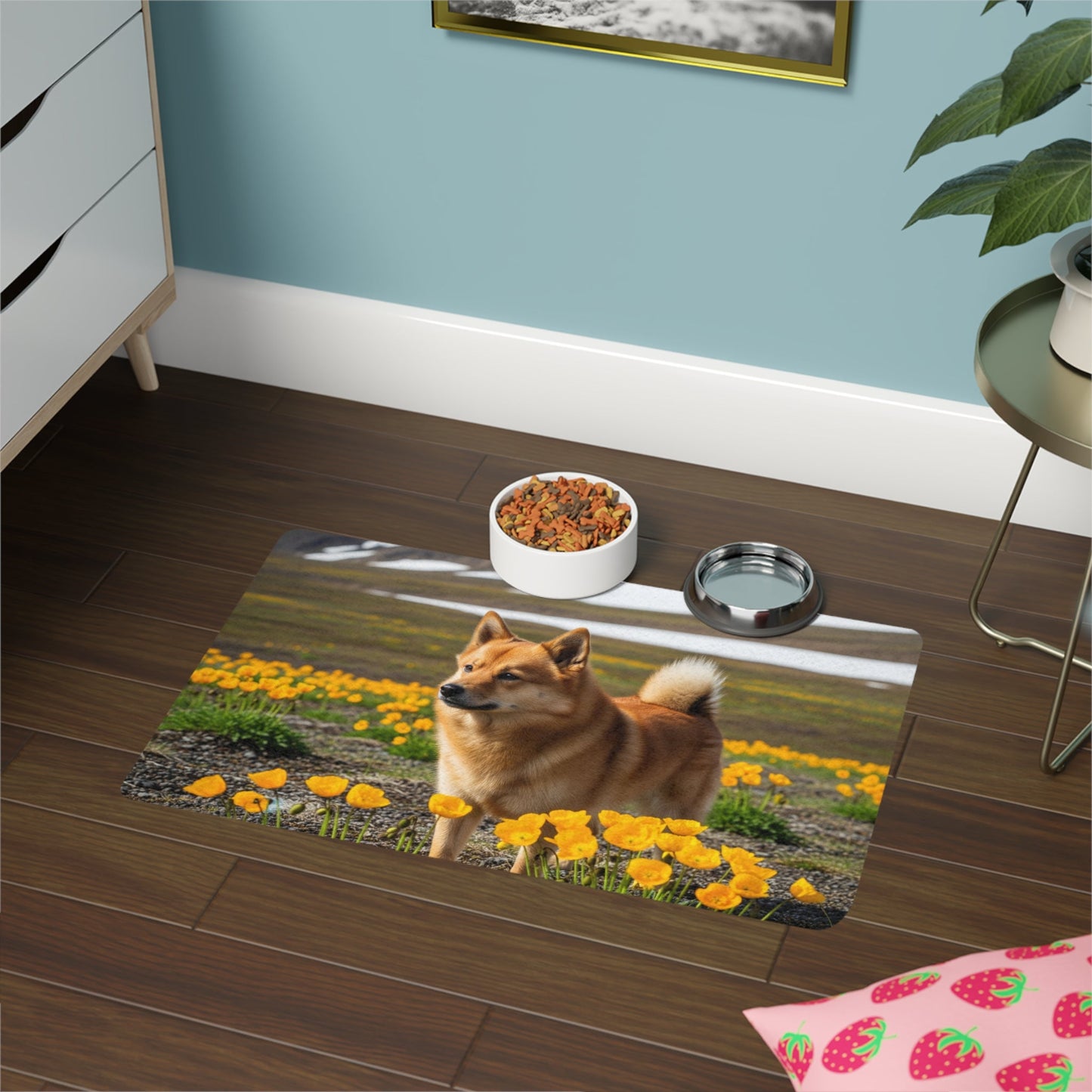 Non-Slip Pet Food Mat – Waterproof Feeding Mat for Dogs