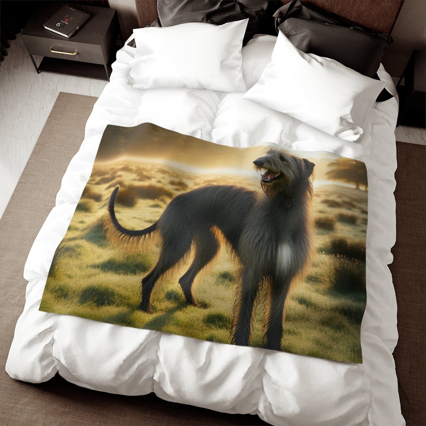 Sweatshirt Blanket – Plush Fleece Throw, 2 Size Options
