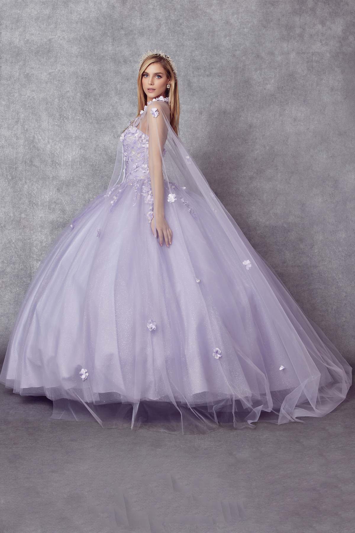 Juliet 1435 A-Line Ball Quinceanera Gown
