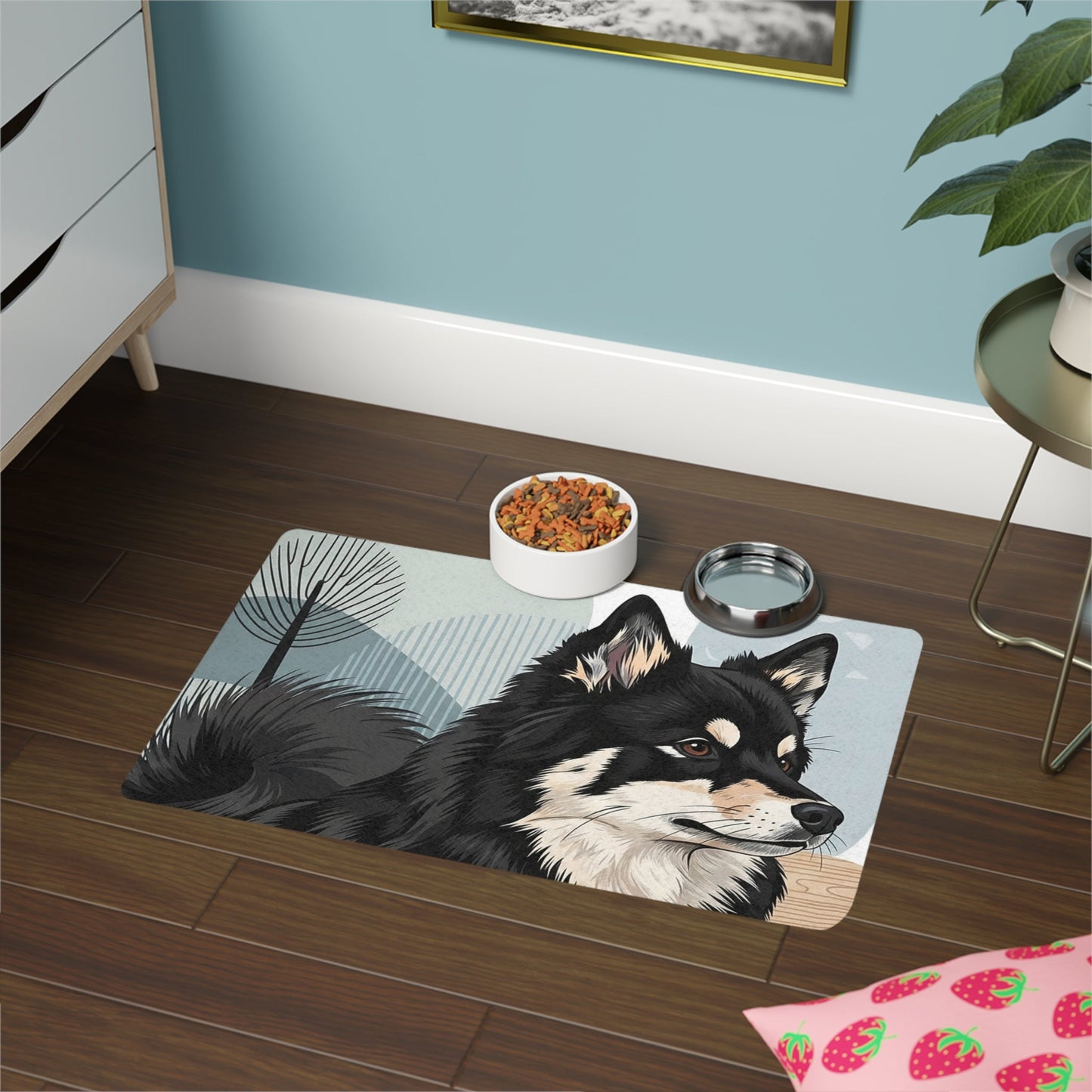 Non-Slip Pet Food Mat – Waterproof Feeding Mat for Dogs