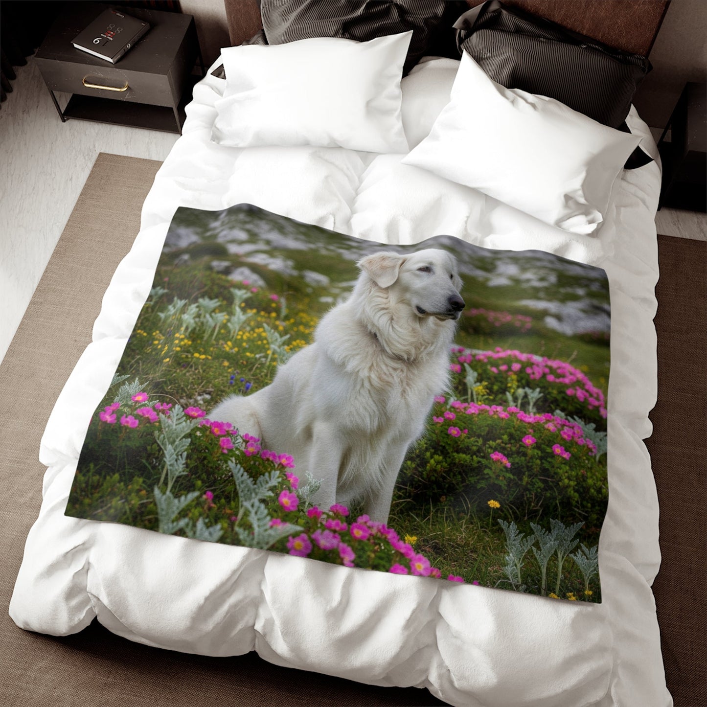 Sweatshirt Blanket – Plush Fleece Throw, 2 Size Options